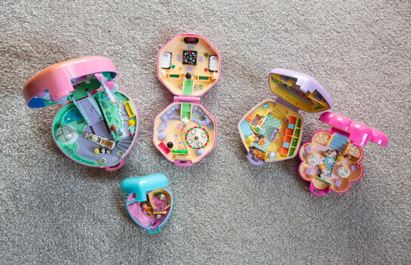 Could your toys of the past be worth big money?, Teenage Mutant Ninja Turtles Slam Dunkin’ Don: 0 (£79), Vintage DAM Originals 1964 Purple Hair Troll Doll: 0 (£190), Polly Pocket Lucy Locket Carry 'N Play Dream Home: 5 (£217), Tamagotchi Ocean: up to 0 (£235), Polaroid SX-70 Land Camera: 5 (£235), Deluxe Talkboy: around 0 (£300), Kenner Easy-Bake oven: 0 (£315), G.I. Joe Gung Ho 1983 action figure: more than 0 (£432), Kenner Ghostbusters ECTO-1A Vehicle: 0 (£485), Sega Genesis 1: 0 (£739), Vintage Furby: up to ,000 (£787), Commodore 64: ,000 (£787), Sinclair ZX Spectrum: up to ,495 (£1.2k), Little People Cabbage Patch Kid: ,600 (£1.3k), Star Wars Empire Strikes Back 1980 Yoda action figure: ,000 (£1.6k), LEGO Ultimate Collector Millennium Falcon: more than ,000 (£1.6k), Pleasant Company American Girl 1987 Kirsten doll: up to ,500 (£1.9k), Masters of the Universe Laser Light Skeletor: ,570 (£2k), Peanut Royal Blue Elephant Beanie Baby: ,000 (£3.9k), Raleigh Chopper: up to ,000 (£3.9k), Mega Man X2 Super NES game: up to ,100 (£4k), Original Nintendo Game Boy: up to ,400 (£4.2k), Pez Dispenser: up to ,000 (£5.3k), Matchbox cars: ,500 (£13.5k), First edition of Where the Wild Things Are: ,000 (£18.76k), Magic: The Gathering Black Lotus card: up to ,500 (£19.9k), Original 1959 Barbie: up to ,450 (£20.6k)