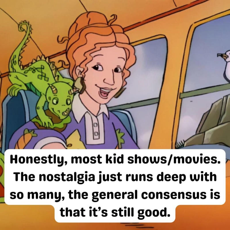 #30: They Always Get a Free Pass #1: Full Up on Full House, #3: College Trauma, #4: Post Mortem Praise, #6: A New Low, #7: An Unpopular Opinion, #9: Seat Belt? What’s That?, #10: Ahead of Your Time, #12: Capitalizing on Nostalgia, #13: The Dino Shape Made It Tastier, #15: The Golden Sponge with a Creamy Filling, #16: Another Outdated Nickelodeon Project, #18: It’s a Classic, #19: Super-Sized Nostalgia, #21: Gotta Catch ‘Em All, #22: To Each Their Own, #24: Play That Funky Music, #25: Nostalgic TV, #27: Just 70s Things, #28: Stranger Things, #30: They Always Get a Free Pass, #31: Spotify is Better, #33: Casual Friday Everyday