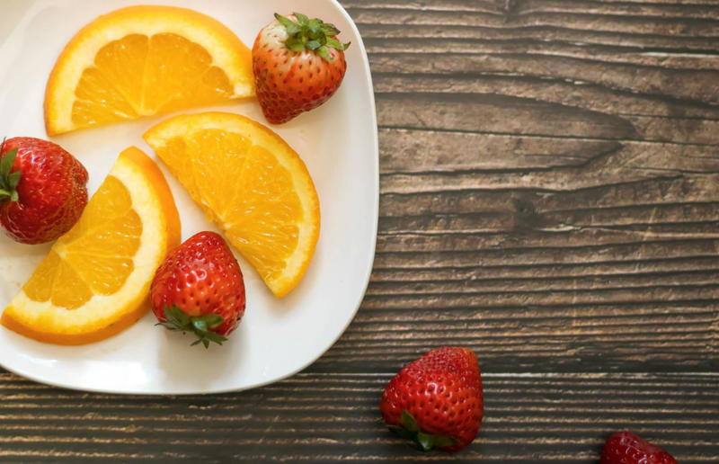 18. Oranges are the fruit with the most vitamin C 37. Strawberries are berries, 36. The five-second rule is a thing, 35. Canned food is less nutritious, 34. Spinach is the ultimate iron powerhouse, 33. Your 'five a day' is based on hard science, 32. Broccoli contains more protein than steak, 31. Keeping the pit in an avocado will prevent it from browning, 30. If a soup is too salty, you should add a peeled raw potato, 29. Subway uses fake chicken and tuna, 28. Beaver secretions are used in all artificial vanilla products, 27. The longer you marinate meat, the better, 26. American cheese was invented in the USA, 25. You shouldn't cook tomatoes in a cast-iron pan, 24. You should always sift your flour for baking, 23. Turkey makes you sleepy, 22. Fast food fries are vegan, 21. Drinking milk prevents bone fractures, 20. You shouldn’t cook with extra-virgin olive oil, 19. You shouldn’t crowd mushrooms in a pan, 18. You shouldn't wash mushrooms, 17. Oranges are the fruit with the most vitamin C, 16. Raw vegetables are healthier than cooked vegetables, 15. KFC uses genetically engineered chickens, 14. The seeds are the spiciest part of a chilli pepper, 13. Eating celery burns more calories than you gain, 12. You should wait half an hour after eating before swimming, 11. If you swallow gum, it'll stay in your stomach for seven years, 10. You should wash your chicken, 9. McDonald’s food never spoils, 8. Searing meat keeps the juices in, 7. MSG is bad for you, 6. Eating carrots improves your eyesight, 5. Sharp knives are more likely to cause an injury, 4. You should drink eight glasses of water a day, 3. Chocolate gives you spots, 2. Adding oil to pasta water prevents it from sticking