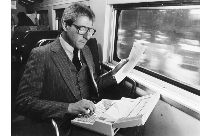 1980s: business on the go Rail travel through the ages, 1860s: Royals embrace train travel, 1870s: An early railroad bridge in Arizona, 1880s: Luxurious interior of a railroad car, 1880s: First transcontinental train in Canada, 1890s: Dining car on the Chicago Great Western Limited, 1890s: Barber shop on board a train, 1900s: All about comfort, 1910s: Royals on tour, 1910s: Train travel for everyone, 1910s: Darjeeling Himalayan Railway loop, 1920s: First non-stop service of the Flying Scotsman, 1920s: Swedish State Railways Second Class, 1920s: New entertainment on board, 1930s: Films on trains, 1920s: Holiday rush, 1930s: Sleeping in comfort, 1930s: Battling baggage, 1930s: Summer holidays in the Austrian countryside, 1940s: Long-haul journeys in comfort, 1940s: New luxury trains, 1950s: Lounge on the Southern Pacific Sunset Limited, 1960s: A dream of Eurotunnel, 1960s: High-speed rail travel is unveiled in Japan, 1970s: Dome car of the Southwest Limited, 1970s: The inaugural journey of the Indian Pacific, 1970s: Final journey of the Orient Express, 1980s: Business on the go, 1990s: Passengers en route to the Royal Ascot, 1990s: The late Queen Elizabeth II and Prince Philip aboard Eurostar, 2000s: Amtrak employees in front of the new Acela Express train, 2000s: Aboard the American Orient Express, 2010s: High-speed train travel in China