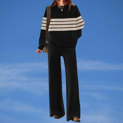 Lillusory two-piece lounge outfit, A cozy, slouchy knit set with a V-neck, A chic tank top outfit with pockets, A long T-shirt dress, A pair of tapered ankle pants, A two-piece sweatsuit with a half-zip pullover, A cheeky two-piece printed shorts set, A cuddly pashmina-style wrap, A pair of lightweight joggers, A Skims-lookalike fuzzy three-piece set, A classic crewneck cardigan, A kimono-style blouse-y top, A stylish two-piece sweater and wide-leg sweatpants set, Related...