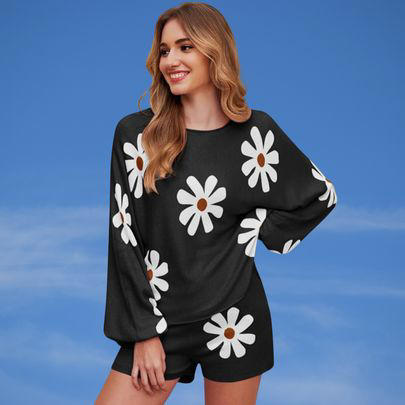 Lillusory two-piece lounge outfit, A cozy, slouchy knit set with a V-neck, A chic tank top outfit with pockets, A long T-shirt dress, A pair of tapered ankle pants, A two-piece sweatsuit with a half-zip pullover, A cheeky two-piece printed shorts set, A cuddly pashmina-style wrap, A pair of lightweight joggers, A Skims-lookalike fuzzy three-piece set, A classic crewneck cardigan, A kimono-style blouse-y top, A stylish two-piece sweater and wide-leg sweatpants set, Related...