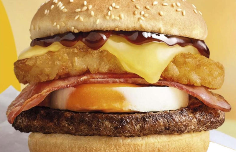 46. McKroket, Netherlands, 45. Curly Fries, Malaysia, 44. Chilli Double Cheeseburger, South Africa and UK, 43. Cadbury Cherry Ripe McFlurry, Australia, 42. Hawaiian McSpicy, Australia, 41. Poutine, Canada, 40. Kiwiburger, New Zealand, 39. Soup, Portugal, 38. Shaka Shaka Chicken, Japan, 37. Local Deluxe Breakfast Platter, Hawaii, 36. Bacon Roll, UK, 35. McPinto Deluxe, Costa Rica, 34. McPatongko, Thailand, 33. Matcha Red Bean Layer Cake, Hong Kong, 32. Pistachio McFlurry, Italy, 31. Dosa Masala Burger, India, 30. Cheddar McMelt, Brazil, 29. Egg BLT McMuffin, Canada, 28. McVegan, Finland and Sweden, 27. Nasi Lemak, Malaysia, 26. Pizza McPuff, India, 25. Bacon Potato Pie, Japan, 24. Mango McFlurry, Malaysia, 23. McPollo Italiano, Chile, 22. Bacon, Egg &amp; Cheese Biscuit, USA, 21. Maharaja Mac, India, 20. Chicken McArabia, Saudi Arabia, 19. Panzerotti, Italy, 18. Egg &amp; Jalapeño Cheddar McMuffin, Canada, 17. Sweet Potato Fries, Norway, 16. Kaprao Crispy Chicken, Thailand, 15. Cheesy Eggdesal, Philippines, 14. Sausage N' Egg Twisty Pasta, Hong Kong, 13. Grand Tasty Turbo Double Bacon Burger, Argentina, 12. Taro Pie, China, 11. Chicken McDo with McSpaghetti, Philippines, 10. McPorridge, Thailand and Malaysia, 9. Samurai Pork Burger, Thailand, 8. McPlant Nuggets, Germany, 7. Big Brekkie Burger, Australia, 6. Big Rösti Burger, Germany, 5. McSpicy Paneer, India, 4. Teriyaki McBurger, Japan, 3. Corn Pie, Thailand, 2. Chicken Big Mac, various locations