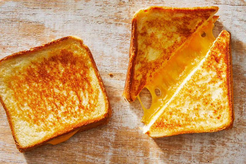 Quick Baked Potato, Crustless Ham and Collard Greens Quiche, Spicy Grilled Chicken Breasts, Meatball Sliders with Tomato Sauce, Grilled Cheese, French Toast, Tuna Salad, Salmon Bagel Sandwich, Chicken And Fontina Panini, Niçoise Salad, Instant Pot Spaghetti And Meatballs, Deviled Eggs, Homemade Chicken Salad, Salmon Patties, Sheet Pan Nachos, Best Homemade Macaroni And Cheese, All-You-Can-Eat BLTs, Garlic Bread Pizzas, Veggie Fajitas