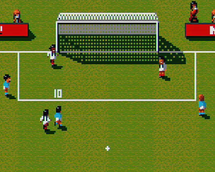 #14 Sensible Soccer #1 Super Mario Bros. 3, #3 The Legend Of Zelda: A Link To The Past, #5 Donkey Kong, #7 Super Mario Kart, #9 Outrun, #11 Pong, #13 Sensible Soccer, #15 Manic Miner, #17 Lemmings, #19 Chuckie Egg, #21 Crash Bandicoot, #23 The Secret Of Monkey Island, #25 Asteroids, #27 Donkey Kong Country, #29 Myst, #31 Spyro, #33 Monkey Island 2: Lechuck's Revenge, #35 Tron, #37 Warcraft: Orcs & Humans