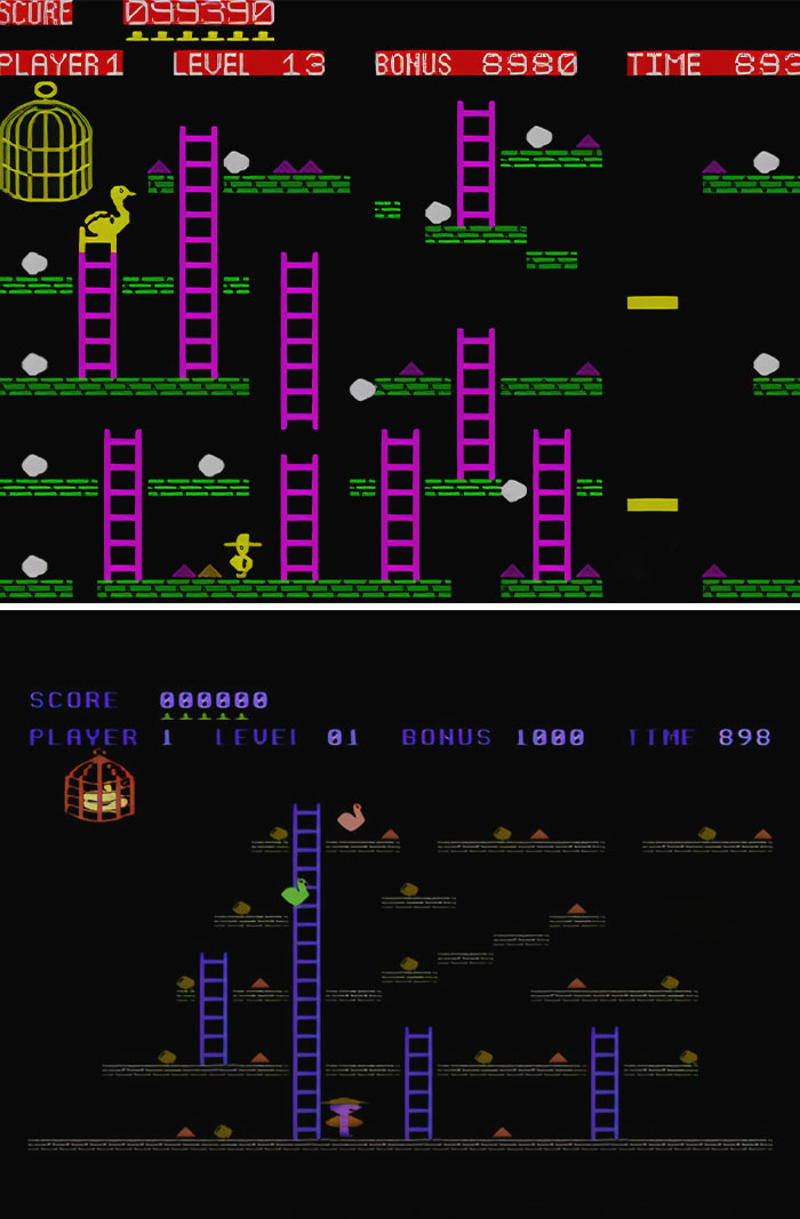 #1 Super Mario Bros. 3, #3 Ms. Pac-Man, #5 Street Fighter II Turbo, #7 Simcity 2000, #9 Prince Of Persia, #11 Pac-Man, #13 Donkey Kong Country, #15 Tomb Raider, #17 Tetris, #19 Space Invaders, #21 Paperboy, #23 Super Metroid, #25 Doom, #27 Manic Miner, #29 Chuckie Egg, #31 Contra, #33 Pitfall!, #35 Myst, #37 Spyro, #39 Super Mario 64, #41 Galaxian