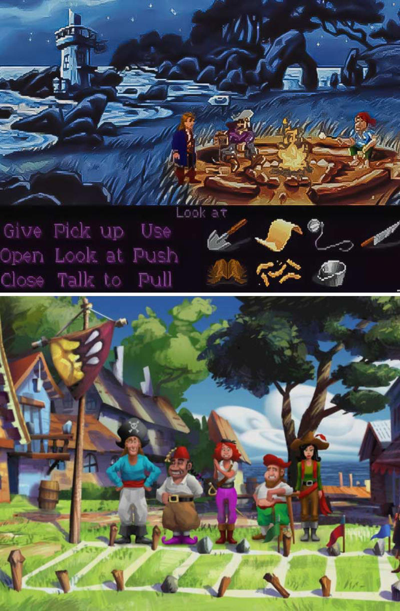 #39 Monkey Island 2: Lechuck's Revenge #1 Super Mario Bros. 3, #3 The Legend Of Zelda: A Link To The Past, #5 Donkey Kong, #7 Super Mario Kart, #9 Outrun, #11 Pong, #13 Sensible Soccer, #15 Manic Miner, #17 Lemmings, #19 Chuckie Egg, #21 Crash Bandicoot, #23 The Secret Of Monkey Island, #25 Asteroids, #27 Donkey Kong Country, #29 Myst, #31 Spyro, #33 Monkey Island 2: Lechuck's Revenge, #35 Tron, #37 Warcraft: Orcs & Humans