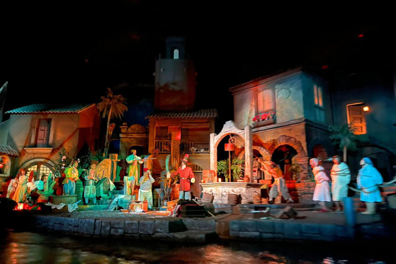 Star Wars: Rise of the Resistance, Indiana Jones Adventure, Buzz Lightyear Astro Blasters, Radiator Springs Racers, Millennium Falcon: Smuggler's Run, Monsters, Inc. Mike &amp; Sulley to the Rescue, Snow White's Enchanted Wish, Pirates of the Caribbean, Alice in Wonderland, It's A Small World, The Little Mermaid ~ Ariel's Undersea Adventure