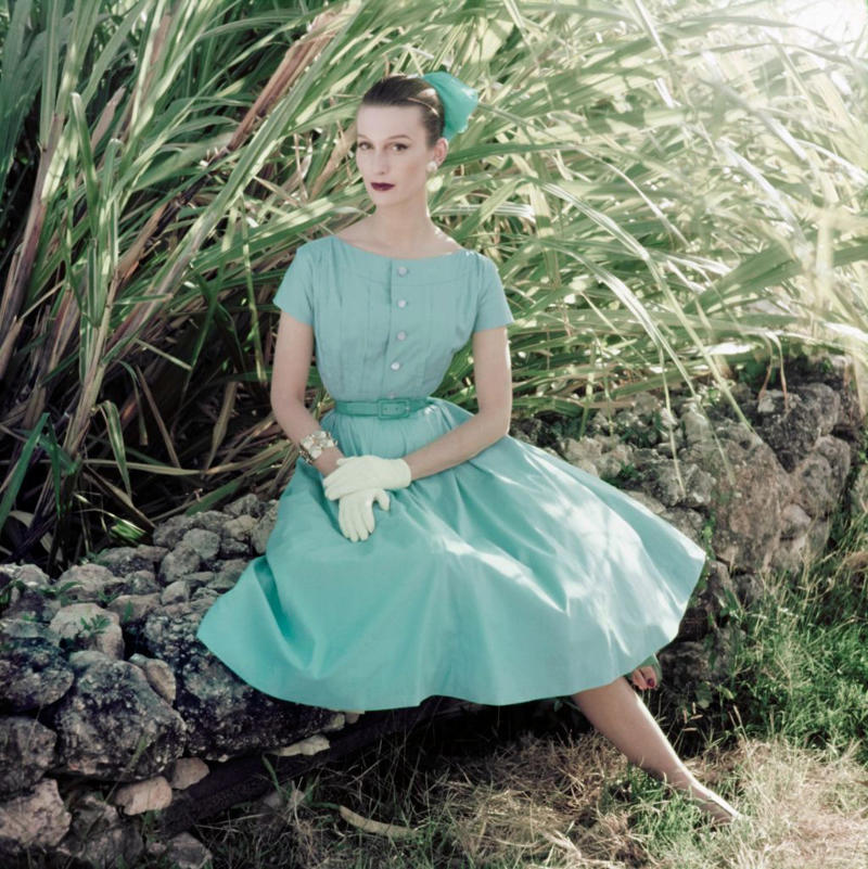 Cat-Eye Sunglasses, Cinched-Waist Peplum, Structured Handbags, Full Skirts, Lace and Romantic Details, Opera Gloves, Wooden Heels, Ankle-Strap Shoes, Corset Waist, Two-Piece Sets