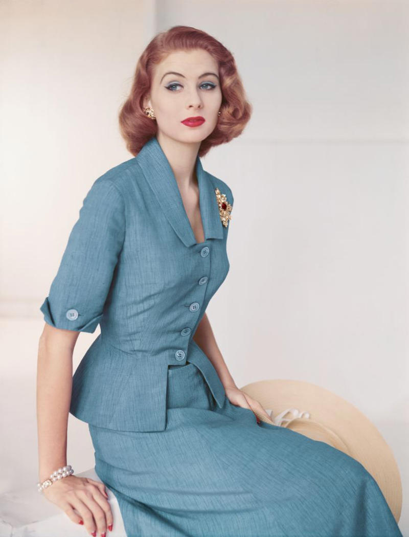 Cat-Eye Sunglasses, Cinched-Waist Peplum, Structured Handbags, Full Skirts, Lace and Romantic Details, Opera Gloves, Wooden Heels, Ankle-Strap Shoes, Corset Waist, Two-Piece Sets