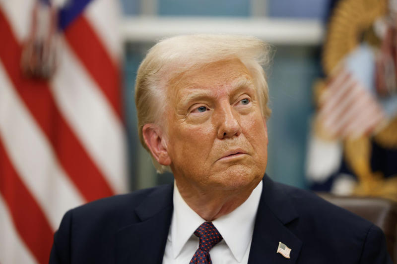 January 20 - Plans 25% tariffs for Canada and Mexico on Feb. 1 May 22 - Pentagon accepts Boeing jet from Qatar for Trump, May 22 - "Big, beautiful bill" passed by House, May 21 - Announces “Golden Dome” missile defence project, May 20 - Has "excellent" call with Putin on Ukraine war, May 19 - Reacts to Biden's cancer diagnosis, May 16 - New tariff rates on the way, May 15 - Trump says US is close to nuclear deal with Iran, May 14 - Brokers B deal between Qatar Airways and Boeing, May 13 - Expedites refugee applications for white South Africans, May 13 - Donald Trump seeks 1 trillion in investments in Saudi Arabia, May 12 - Preparing to make Qatari luxury plane new Air Force One, May 12 - Trump promises historic drug price cuts, May 9 - Names Jeanine Pirro interim US attorney for DC, May 8 - Will decide on “Persian Gulf” name during Middle East visit, May 7 - Supreme Court allows ban on trans people in the military, May 6 - Hosts .5 million-per-plate dinner in Virginia, May 6 - Trump Administration Offers ,000 to Undocumented Immigrants for Voluntary Departure, May 6 - Trump and Carney meet at the White House, May 6 - Lawsuits against the Trump administration for mass layoffs at HHS, May 5 - Trump plans to reopen Alcatraz, May 5 - Trump uncertain about constitutional right to "due process", May 4 - Trump Denies Seeking Unconstitutional Third Term Despite "Trump 2028" Merchandise, Trump Stirs Controversy with AI-Generated Pope Image During Vatican Mourning Period, May 2 - Plans to revoke Harvard’s tax-exempt status, May 1 - Reassigns national security adviser Mike Waltz, April 30 - Blames Biden for shrinking US economy, April 29 - Lowest 100-day approval rating in 80 years, April 28 - Trump suggests Canadians should vote for him in election, April 25 – Trump signs executive order to step up global deep-sea mining, April 23 – Trump softens stance on China and Powell, April 22 - Trump refuses to grant migrants a trial, April 21 - Stands behind Hegseth as defense secretary, April 19 – Trump’s approval rating on economy drops to all-time low, April 17 - Criticizes Federal Reserve Chair, April 16 - Plans to overhaul the Endangered Species Act, April 15 - Trump suggests deporting US criminals to El Salvador, April 14 - Called “fully fit” by White House physician, April 9 - Pauses tariffs on everyone but China for 90 days, April 9 - Urges Americans to “BE COOL!”, April 8 - Prepared to add new tariffs on China, April 7 - Wins ruling on rapid deportations, April 7 - Hosts World Series champion Dodgers at White House, April 2 - Announces widespread reciprocal tariffs, April 1 - Administration sued by state AGs over health funding cuts, March 27 - Trump pulls Stefanik's nomination for U.N. ambassador, March 26 - Imposing tariffs on all automobiles made outside the US, March 25 - Calls group chat security leak a “glitch”, March 24 - Dismisses existing portrait of himself, praises unseen Russian picture, March 20 - Signs order to dismantle Department of Education, March 15 - Signs bill to fund government through September, March 11 - Supports Elon Musk and Tesla, March 11 - Escalates trade war with Canada, March 9 - Won’t rule out recession, March 7 - Holds crypto summit, Bitcoin price tumbles, March 4 - Gives speech to Congress, March 4 - Officially puts tariffs into effect, March 3 - Freezes military aid to Ukraine, March 2 - Announces crypto reserve, February 28 - Has tense meeting with Zelenskyy at White House, February 26 - Posts AI-generated video on Gaza transformation, February 24 - Says tariffs on Canada and Mexico will go forward, February 21 - Fires senior military leadership, February 15 - Channels Napoleon, February 12 - Speaks with Putin about ending war in Ukraine, February 10 - Imposes 25 per cent tariffs on steel and aluminum imports, February 7 - Meets with Japanese prime minister, February 5 - Bans transgender women from female sports, February 4 - States that the US will “take over” Gaza Strip, February 3 - Delays tariffs targeting Canada and Mexico, January 23 - Lays out economic vision to WEF, January 20 - Suspends sale of TikTok for 75 days, January 20 - Pardons 1,500 people involved in Jan. 6 Capitol riots, January 20 - Plans 25% tariffs for Canada and Mexico on Feb. 1, January 20 - Marco Rubio confirmed as secretary of state, January 20 - Signs first executive orders, January 20 - Sworn in as 47th president of the United States, January 19 - Pledges to release classified Kennedy and MLK records, January 18 - Launches own cryptocurrency, January 14 - Plans to create “External Revenue Service”, January 10: Planning 100-plus executive orders on day one, January 10: Receives no punishment for felony hush money conviction, January 8: Plans to designate Mexican cartels as terror organizations, January 5: Meets Italian prime minister Giorgia Meloni, December 26 - Told Wayne Gretzky to run for Canadian Prime Minister, December 25 - Tells death row prisoners to “go to hell”, December 23 - Once again looking to buy Greenland, December 22 - Threatens to regain control of Panama Canal, December 22 - Rejects claims that Elon Musk is pulling his strings, December 16 - Will not have NY hush money case dismissed, December 14 - Gets M in ABC defamation case, December 13 - Vows to end daylight saving time, December 11 - Invites Xi Jinping to attend his inauguration, December 9 - Lays out agenda in television interview, December 5 - Selects David Sacks to oversee AI and crypto, December 4 - Names Peter Navarro as top trade advisor, December 3 - Jokes about making Canada the “51st state”, December 2 - Demands release of Israeli hostages in Gaza, December 2 - Plans to travel to Paris, November 21 - Matt Gaetz withdraws from AG consideration, November 20 - Chooses Linda McMahon to be education secretary, November 19 - Picks Dr. Oz to run Medicare and Medicaid, November 16 - Attends UFC 309, November 14 - Plans to use recess appointments, November 13 - Nominates Marco Rubio as secretary of state, November 13 - Nominates Pete Hegseth as secretary of defense, November 13 - Nominates Matt Gaetz as attorney general, November 13 - Nominates Tulsi Gabbard as director of national intelligence, November 12 - Nominates Kristi Noem as his Homeland Security secretary