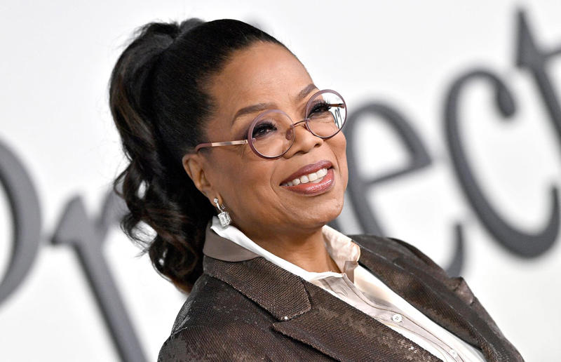 2. Oprah Winfrey: $3 billion (£2.4bn) The screen stars with serious bank balances, =34. Denzel Washington: 0 million (£238m), =34. Leonardo DiCaprio: 0 million (£238m), =34. Harrison Ford: 0 million (£238m), =34. Robert Downey Jr.: 0 million (£238m), =34. Edward Norton: 0 million (£238m), 33. Jennifer Aniston: 0 million (£254m), =29. Victoria Principal: 0 million (£278m), =29. Michael Douglas: 0 million (£278m), =29. Will Smith: 0 million (£278m), =29. Ryan Reynolds: 0 million (£278m), 28. Clint Eastwood: 5 million (£298m), 27. Keanu Reeves: 0 million (£301m), =18. Tom Hanks: 0 million (£317m), =18. Jackie Chan: 0 million (£317m), =18. Jennifer Lopez: 0 million (£317m), =18. Sylvester Stallone: 0 million (£317m), =18. Larry David: 0 million (£317m), =18. Mark Wahlberg: 0 million (£317m), =18. Amitabh Bachchan: 0 million (£317m), =18. Jack Nicholson: 0 million (£317m), =18. Brad Pitt: 0 million (£317m), 17. Mel Gibson: 5 million (£337m), =15. Reese Witherspoon: 0 million (£349m), =15. Adam Sandler: 0 million (£349m), 14. Kevin Hart: 0 million (£357m), =11. The Olsen Twins: 0 million (£397m) each, =11. George Clooney: 0 million (£397m), =11. Robert De Niro: 0 million (£397m), =9. Tom Cruise: 0 million (£476m), =9. Shah Rukh Khan: 0 million (£476m), 8. Dwayne Johnson: 0 million (£635m), =6. Arnold Schwarzenegger: billion (£793m), =6. Zhao Wei: billion (£793m), 5. Jerry Seinfeld: .1 billion (£873m), 4. Tyler Perry: .4 billion (£1.1bn), 3. Brock Pierce: billion (£1.6bn), 2. Oprah Winfrey: billion (£2.4bn)