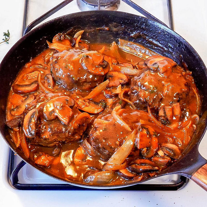 How To Make Hamburger Steaks, Recipe Tips , What To Serve With Hamburger Steaks, Storage , Made This?, Ingredients, Directions