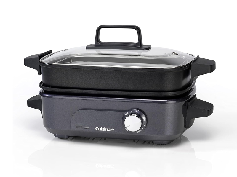 How I tested, Why you can trust IndyBest reviews, The best slow cookers for 2025 are:, Crock-Pot CSC112 sizzle &amp; stew digital slow cooker, Salter cosmos slow cooker, Russell Hobbs good to go multicooker, Lakeland 3.5l digital slow cooker, GreenPan slow cooker, Tefal multicook actifry, Morphy Richards sear &amp; stew slow cooker, Cuisinart cook in multicooker, Your questions about slow cookers answered, What is the best slow cooker? , Are slow cookers cheap to run?, What are the benefits of slow cooking?, What are the key features to look for in a slow cooker?, Top tips for using a slow cooker, How long should you leave things in a slow cooker for?