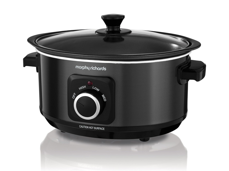 How I tested, Why you can trust IndyBest reviews, The best slow cookers for 2025 are:, Crock-Pot CSC112 sizzle &amp; stew digital slow cooker, Salter cosmos slow cooker, Russell Hobbs good to go multicooker, Lakeland 3.5l digital slow cooker, GreenPan slow cooker, Tefal multicook actifry, Morphy Richards sear &amp; stew slow cooker, Cuisinart cook in multicooker, Your questions about slow cookers answered, What is the best slow cooker? , Are slow cookers cheap to run?, What are the benefits of slow cooking?, What are the key features to look for in a slow cooker?, Top tips for using a slow cooker, How long should you leave things in a slow cooker for?