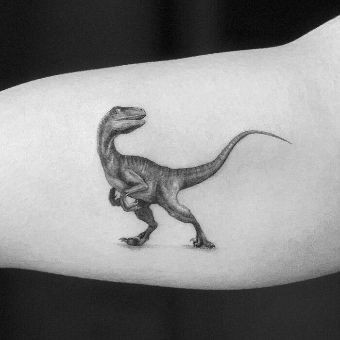 #9 My Favorite #1 Very Colorful Dinosaur, #2 White Stegosaurus Fossil, #4 A Blind Cat Walking His Guiding Velociraptor, #6 Dinosaur Bubble Bath, #7 Dinosaur Sleeve, #8 Gorgeous Work, #9 My Favorite, #10 Ok Google, #11 Furry Little Dinosaur, #12 Super Cute Dino, #13 Siblings' Tattoos, #14 Does Everyone Like Geometric Art? T-Rex Skull, #16 Tattoo Museum, #18 Jungle Dinosaur, #19 Origami T-Rex, #20 My Cartoon Dinosaurs' Tattoo, #21 Dino With Underwater Scene, #22 I Bet This Tea Comes With A Very Special Flavor, #23 Hand-Poked Dinosaur, #24 Yehaaaw, #25 Punk Raptor, #26 Dinos Love Donuts, #27 First Tattoo, #28 Basquiat Dino, #29 We All Live In A Submarine, #30 Raptor. Really Amazing Work, #31 T-Rex Skeleton, #32 Aliens vs. Dinosaurs, #33 T-Rex, #35 Dinosaur Tattoo For Gamers, #37 Uncle Brachiosaurus With His Nephew, #38 Velociraptor, #39 This T-Rex Done By Me, #40 This Guy Is My Neighbor, #41 Dinosaur Sleeve, #42 Walking A T-Rex, #43 Color Realism Velociraptor. Work In Progress, #44 Dinosaur And A Warrior, #46 Just A Man And His Dino