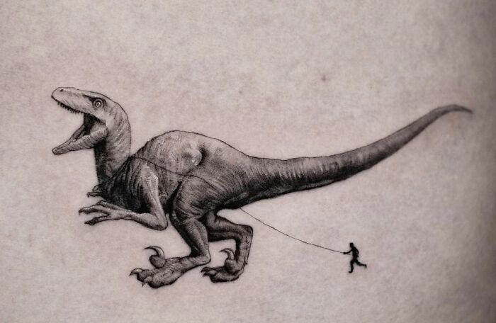 #30 Raptor. Really Amazing Work #1 Very Colorful Dinosaur, #2 White Stegosaurus Fossil, #4 A Blind Cat Walking His Guiding Velociraptor, #6 Dinosaur Bubble Bath, #7 Dinosaur Sleeve, #8 Gorgeous Work, #9 My Favorite, #10 Ok Google, #11 Furry Little Dinosaur, #12 Super Cute Dino, #13 Siblings' Tattoos, #14 Does Everyone Like Geometric Art? T-Rex Skull, #16 Tattoo Museum, #18 Jungle Dinosaur, #19 Origami T-Rex, #20 My Cartoon Dinosaurs' Tattoo, #21 Dino With Underwater Scene, #22 I Bet This Tea Comes With A Very Special Flavor, #23 Hand-Poked Dinosaur, #24 Yehaaaw, #25 Punk Raptor, #26 Dinos Love Donuts, #27 First Tattoo, #28 Basquiat Dino, #29 We All Live In A Submarine, #30 Raptor. Really Amazing Work, #31 T-Rex Skeleton, #32 Aliens vs. Dinosaurs, #33 T-Rex, #35 Dinosaur Tattoo For Gamers, #37 Uncle Brachiosaurus With His Nephew, #38 Velociraptor, #39 This T-Rex Done By Me, #40 This Guy Is My Neighbor, #41 Dinosaur Sleeve, #42 Walking A T-Rex, #43 Color Realism Velociraptor. Work In Progress, #44 Dinosaur And A Warrior, #46 Just A Man And His Dino