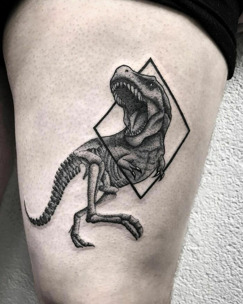 #39 This T-Rex Done By Me #1 Very Colorful Dinosaur, #2 White Stegosaurus Fossil, #4 A Blind Cat Walking His Guiding Velociraptor, #6 Dinosaur Bubble Bath, #7 Dinosaur Sleeve, #8 Gorgeous Work, #9 My Favorite, #10 Ok Google, #11 Furry Little Dinosaur, #12 Super Cute Dino, #13 Siblings' Tattoos, #14 Does Everyone Like Geometric Art? T-Rex Skull, #16 Tattoo Museum, #18 Jungle Dinosaur, #19 Origami T-Rex, #20 My Cartoon Dinosaurs' Tattoo, #21 Dino With Underwater Scene, #22 I Bet This Tea Comes With A Very Special Flavor, #23 Hand-Poked Dinosaur, #24 Yehaaaw, #25 Punk Raptor, #26 Dinos Love Donuts, #27 First Tattoo, #28 Basquiat Dino, #29 We All Live In A Submarine, #30 Raptor. Really Amazing Work, #31 T-Rex Skeleton, #32 Aliens vs. Dinosaurs, #33 T-Rex, #35 Dinosaur Tattoo For Gamers, #37 Uncle Brachiosaurus With His Nephew, #38 Velociraptor, #39 This T-Rex Done By Me, #40 This Guy Is My Neighbor, #41 Dinosaur Sleeve, #42 Walking A T-Rex, #43 Color Realism Velociraptor. Work In Progress, #44 Dinosaur And A Warrior, #46 Just A Man And His Dino