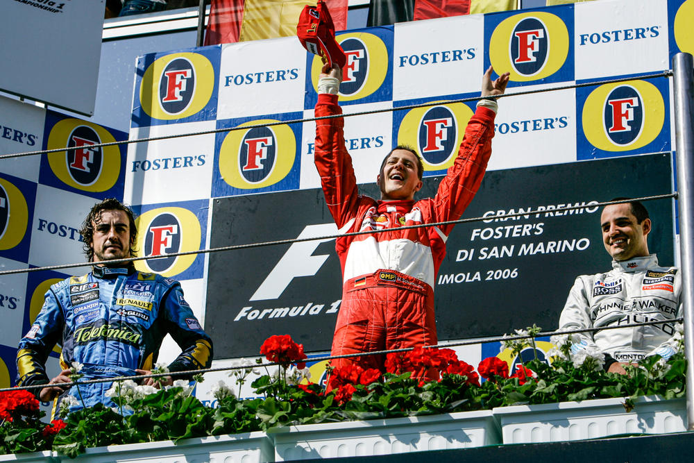 2. Michael Schumacher 30. George Russell – £12.8 million, 29. Esteban Ocon – £16.8 million, 28. Jarno Trulli – £24 million, 27. Heikki Kovalainen – £24 million, 26. Kevin Magnussen – £24 million, 25. Valtteri Bottas – £24 million, 24. Lando Norris – £24 million, 23. Pierre Gasly – £26.4 million, 22. Jean Alesi – £28 million, 21. Carlos Sainz Jr. – £29.6 million, 20. Lance Stroll – £33.28 million, 19. Daniel Ricciardo – £33.28 million, 18. Mika Häkkinen – £40 million, 17. Felipe Massa – £40 million, 16. Jacques Villeneuve – £40 million, 15. Sergio Pérez – £49.92 million, 14. David Coulthard – £64 million, 13. Nigel Mansell – £72 million, 12. Ralf Schumacher – £80 million, 11. Martin Brundle – £80 million, 10. Alain Prost – £80 million, 9. Rubens Barrichello – £88 million, 8. Eddie Irvine – £96 million, 7. Sebastian Vettel – £112 million, 6. Jenson Button – £120 million, 5. Max Verstappen – £173.6 million, 4. Kimi Räikkönen – £200 million, 3. Fernando Alonso – £208 million, 2. Lewis Hamilton – £320 million, 1. Michael Schumacher – £640 million