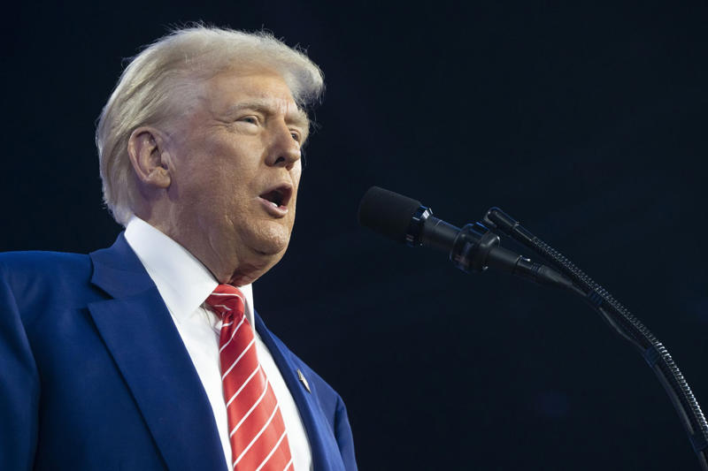 December 23 - Once again looking to buy Greenland May 22 - Pentagon accepts Boeing jet from Qatar for Trump, May 22 - "Big, beautiful bill" passed by House, May 21 - Announces “Golden Dome” missile defence project, May 20 - Has "excellent" call with Putin on Ukraine war, May 19 - Reacts to Biden's cancer diagnosis, May 16 - New tariff rates on the way, May 15 - Trump says US is close to nuclear deal with Iran, May 14 - Brokers B deal between Qatar Airways and Boeing, May 13 - Expedites refugee applications for white South Africans, May 13 - Donald Trump seeks 1 trillion in investments in Saudi Arabia, May 12 - Preparing to make Qatari luxury plane new Air Force One, May 12 - Trump promises historic drug price cuts, May 9 - Names Jeanine Pirro interim US attorney for DC, May 8 - Will decide on “Persian Gulf” name during Middle East visit, May 7 - Supreme Court allows ban on trans people in the military, May 6 - Hosts .5 million-per-plate dinner in Virginia, May 6 - Trump Administration Offers ,000 to Undocumented Immigrants for Voluntary Departure, May 6 - Trump and Carney meet at the White House, May 6 - Lawsuits against the Trump administration for mass layoffs at HHS, May 5 - Trump plans to reopen Alcatraz, May 5 - Trump uncertain about constitutional right to "due process", May 4 - Trump Denies Seeking Unconstitutional Third Term Despite "Trump 2028" Merchandise, Trump Stirs Controversy with AI-Generated Pope Image During Vatican Mourning Period, May 2 - Plans to revoke Harvard’s tax-exempt status, May 1 - Reassigns national security adviser Mike Waltz, April 30 - Blames Biden for shrinking US economy, April 29 - Lowest 100-day approval rating in 80 years, April 28 - Trump suggests Canadians should vote for him in election, April 25 – Trump signs executive order to step up global deep-sea mining, April 23 – Trump softens stance on China and Powell, April 22 - Trump refuses to grant migrants a trial, April 21 - Stands behind Hegseth as defense secretary, April 19 – Trump’s approval rating on economy drops to all-time low, April 17 - Criticizes Federal Reserve Chair, April 16 - Plans to overhaul the Endangered Species Act, April 15 - Trump suggests deporting US criminals to El Salvador, April 14 - Called “fully fit” by White House physician, April 9 - Pauses tariffs on everyone but China for 90 days, April 9 - Urges Americans to “BE COOL!”, April 8 - Prepared to add new tariffs on China, April 7 - Wins ruling on rapid deportations, April 7 - Hosts World Series champion Dodgers at White House, April 2 - Announces widespread reciprocal tariffs, April 1 - Administration sued by state AGs over health funding cuts, March 27 - Trump pulls Stefanik's nomination for U.N. ambassador, March 26 - Imposing tariffs on all automobiles made outside the US, March 25 - Calls group chat security leak a “glitch”, March 24 - Dismisses existing portrait of himself, praises unseen Russian picture, March 20 - Signs order to dismantle Department of Education, March 15 - Signs bill to fund government through September, March 11 - Supports Elon Musk and Tesla, March 11 - Escalates trade war with Canada, March 9 - Won’t rule out recession, March 7 - Holds crypto summit, Bitcoin price tumbles, March 4 - Gives speech to Congress, March 4 - Officially puts tariffs into effect, March 3 - Freezes military aid to Ukraine, March 2 - Announces crypto reserve, February 28 - Has tense meeting with Zelenskyy at White House, February 26 - Posts AI-generated video on Gaza transformation, February 24 - Says tariffs on Canada and Mexico will go forward, February 21 - Fires senior military leadership, February 15 - Channels Napoleon, February 12 - Speaks with Putin about ending war in Ukraine, February 10 - Imposes 25 per cent tariffs on steel and aluminum imports, February 7 - Meets with Japanese prime minister, February 5 - Bans transgender women from female sports, February 4 - States that the US will “take over” Gaza Strip, February 3 - Delays tariffs targeting Canada and Mexico, January 23 - Lays out economic vision to WEF, January 20 - Suspends sale of TikTok for 75 days, January 20 - Pardons 1,500 people involved in Jan. 6 Capitol riots, January 20 - Plans 25% tariffs for Canada and Mexico on Feb. 1, January 20 - Marco Rubio confirmed as secretary of state, January 20 - Signs first executive orders, January 20 - Sworn in as 47th president of the United States, January 19 - Pledges to release classified Kennedy and MLK records, January 18 - Launches own cryptocurrency, January 14 - Plans to create “External Revenue Service”, January 10: Planning 100-plus executive orders on day one, January 10: Receives no punishment for felony hush money conviction, January 8: Plans to designate Mexican cartels as terror organizations, January 5: Meets Italian prime minister Giorgia Meloni, December 26 - Told Wayne Gretzky to run for Canadian Prime Minister, December 25 - Tells death row prisoners to “go to hell”, December 23 - Once again looking to buy Greenland, December 22 - Threatens to regain control of Panama Canal, December 22 - Rejects claims that Elon Musk is pulling his strings, December 16 - Will not have NY hush money case dismissed, December 14 - Gets M in ABC defamation case, December 13 - Vows to end daylight saving time, December 11 - Invites Xi Jinping to attend his inauguration, December 9 - Lays out agenda in television interview, December 5 - Selects David Sacks to oversee AI and crypto, December 4 - Names Peter Navarro as top trade advisor, December 3 - Jokes about making Canada the “51st state”, December 2 - Demands release of Israeli hostages in Gaza, December 2 - Plans to travel to Paris, November 21 - Matt Gaetz withdraws from AG consideration, November 20 - Chooses Linda McMahon to be education secretary, November 19 - Picks Dr. Oz to run Medicare and Medicaid, November 16 - Attends UFC 309, November 14 - Plans to use recess appointments, November 13 - Nominates Marco Rubio as secretary of state, November 13 - Nominates Pete Hegseth as secretary of defense, November 13 - Nominates Matt Gaetz as attorney general, November 13 - Nominates Tulsi Gabbard as director of national intelligence, November 12 - Nominates Kristi Noem as his Homeland Security secretary
