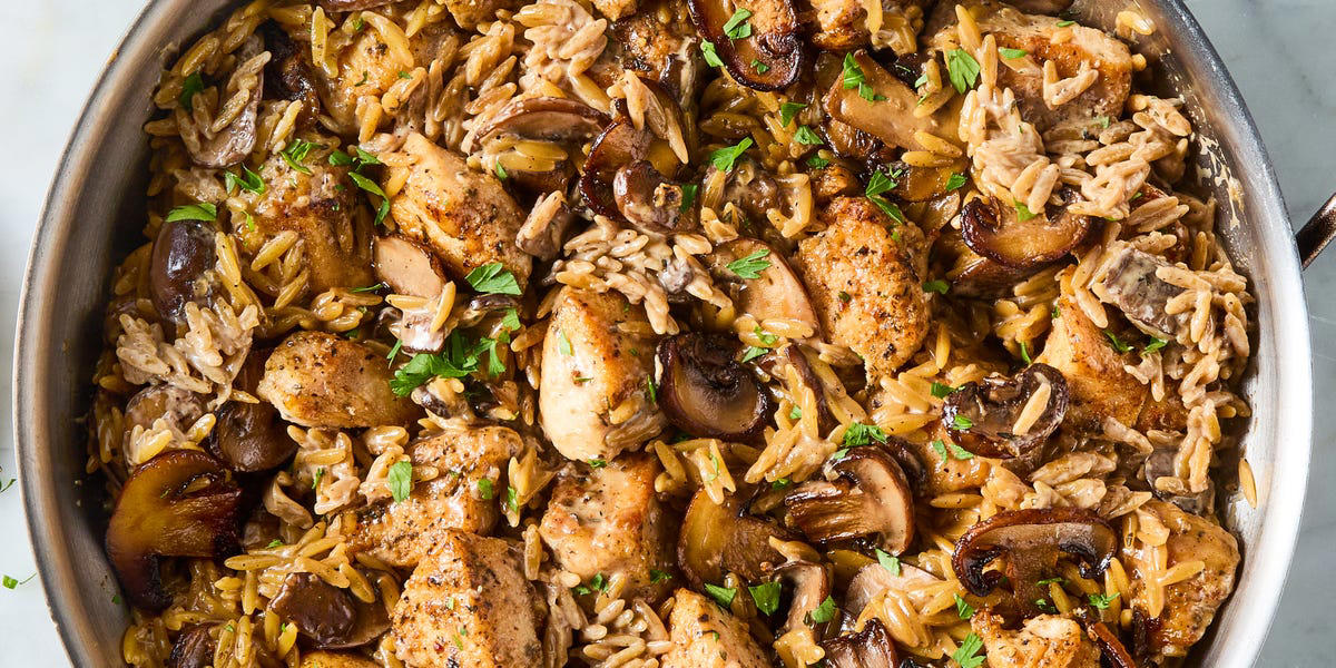 Marry Me Gnocchi, Sheet-Pan Lasagna, Million Dollar Chicken Skillet, Chicken Pesto Pasta, Creamy Cajun Shrimp Pasta, Steak Fajita Power Bowls, Chicken Quesadillas, Sesame Tofu &amp; Broccoli, Indian Butter Chickpeas, Stuffed Peppers, Pepper Steak, Hamburger Casserole, Caprese Chicken Gnocchi Skillet, Cheesy Taco Bake, Garlic Butter Shrimp Pasta, Chicken &amp; Broccoli Casserole, Pork Dumpling Bowls, Sweet &amp; Sour Tofu, Peanut Chickpea Protein Bowls, Hawaiian Shoyu Chicken, One-Pan Chimichurri Shrimp, Chicken Shawarma Sheet-Pan Dinner, Chipotle Shrimp Taco Bowls, Creamy Dijon Chicken, Sloppy Joe Orzo, Marry Me Shrimp Pasta, Miso Mushroom Crispy Rice, One-Pan Creamy Chicken &amp; Gnocchi, Salmon Piccata, Baked Spaghetti, Cheesy Bacon Ranch Chicken, Baked Feta Chickpeas, Cilantro-Lime Chicken, Spinach &amp; Artichoke White Bean Skillet, Taco Lasagna, Creamy Tuscan Chicken, One-Pan Chicken Bacon Gnocchi, Baked Feta Pasta, Chicken &amp; Broccoli, Sushi Bake, Chicken Stir Fry, Chicken Parm Pasta, Marry Me Chickpeas, Pretzel-Crusted Chicken Breast, Creamy Coconut-Lime Chickpea Skillet, Cheesy Baked Burrito Rice, Bacon &amp; Pimento Mac &amp; Cheese, Italian Meatloaf, Baked Salmon, Cheesy Broccoli Cheddar Chickpea Skillet, Philly Cheesesteak Pasta, Queso Mac &amp; Cheese, Lasagnchiladas, White Bean &amp; Smoked Sausage Skillet, Cream Of Mushroom Pastina, Mongolian Beef Ramen, Creamy Harissa Chicken &amp; Gnocchi, Creamy Lemon Garlic Shrimp, Shrimp Tacos, One-Pot Chicken Alfredo, Lemon-Brown Butter Salmon, Sausage &amp; Broccoli Burrata Pasta, Sheet-Pan Roasted Red Onion Chicken, Black Bean Sweet Potato Taco Skillet, Sheet-Pan Quesadillas, Chicken Marsala Orzo, One-Pan Eggplant Parm Orzo, Creamy Peanut-Lime Chicken With Noodles, Creamy Polenta &amp; Meatballs, Chicken Fajita Casserole, Carnitas Tamale Pie, Arroz Con Pollo, Pad Thai , Taco Spaghetti, Chicken Florentine Pasta, Marry Me Meatballs, Chicken Parmesan, BBQ Protein Bowls, Mediterranean Pizza, Brown Sugar Salmon, Sloppy Joes, French Bread Pizza, Creamy Tuscan Butter White Bean Skillet, Smash Burger Tacos, Beef &amp; Rice Stuffed Poblano Peppers, Burger Bowls, Chicken Enchiladas, Mexican Beef 'N' Rice Skillet, Chicken Curry, One-Pan Coconut-Lime Chicken, Chicken Tacos, Orange Chicken, Taco Gnocchi Bake, Tofu Stir-Fry, Cheesy Chicken &amp; Pepper Bake, Beef &amp; Broccoli, Salmon &amp; Potato Skillet, Pizza Spaghetti, Shrimp Fettuccine Alfredo, Enchilada Casserole, One-Pot French Onion Pasta, Creamy Chipotle Shrimp Pasta, Sloppy Joe Casserole, Egg Roll Bowls, Thai-Style Red Curry Meatballs, Marry Me Chicken, Peruvian-Style Chicken With Green Sauce, Butter Beans Alla Vodka, Miso Bolognese, Dirty Martini Steak Frites, Enchilada Stuffed Shells, One-Pan Salmon &amp; Orzo, Sheet-Pan Sausage &amp; Vegetables, One-Pot Green Chile Chicken &amp; Rice, Chicken Broccoli Alfredo Pizza, One Skillet Creamy Thai Basil Chicken, Steak &amp; Potato Skillet, Everything Bagel Crusted Salmon, Halal Cart-Style Cauliflower Bowls, Whipped Ricotta Pasta, Baked Ziti, Feta &amp; Herb Crusted Salmon, Greek Lemon-Butter Chicken &amp; Smashed Potatoes, Cabbage Roll Skillet, Za'atar Sheet Pan Chicken, Coconut Curry Salmon, Chicken Tikka Alfredo