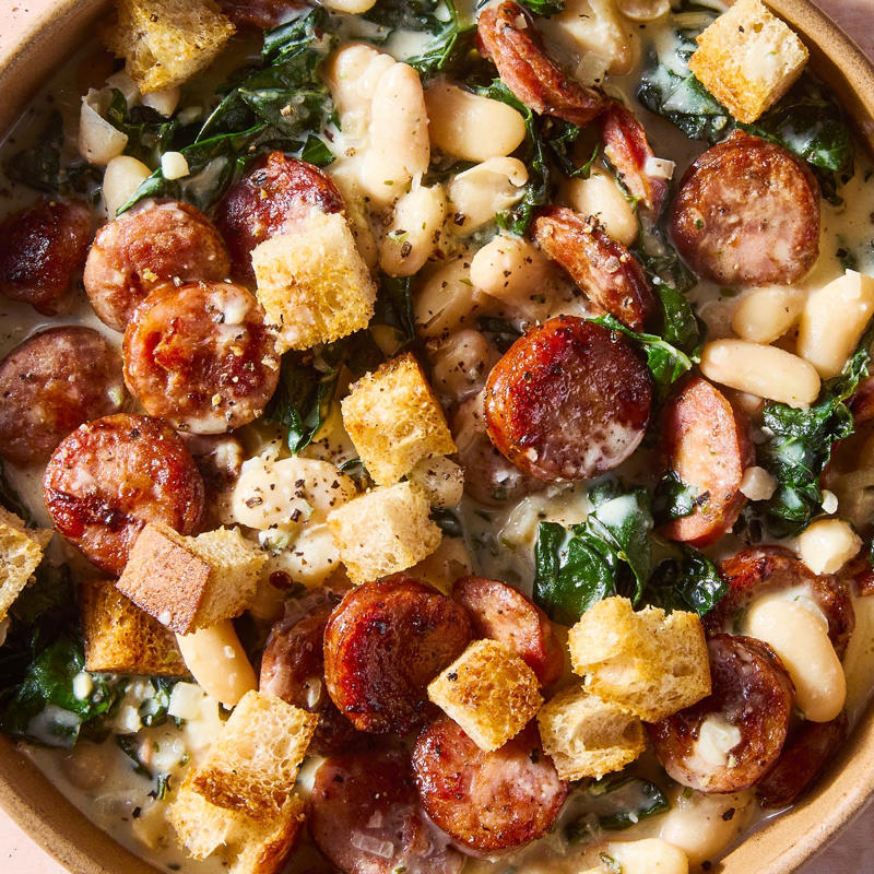 Marry Me Gnocchi, Sheet-Pan Lasagna, Million Dollar Chicken Skillet, Chicken Pesto Pasta, Creamy Cajun Shrimp Pasta, Steak Fajita Power Bowls, Chicken Quesadillas, Sesame Tofu &amp; Broccoli, Indian Butter Chickpeas, Stuffed Peppers, Pepper Steak, Hamburger Casserole, Caprese Chicken Gnocchi Skillet, Cheesy Taco Bake, Garlic Butter Shrimp Pasta, Chicken &amp; Broccoli Casserole, Pork Dumpling Bowls, Sweet &amp; Sour Tofu, Peanut Chickpea Protein Bowls, Hawaiian Shoyu Chicken, One-Pan Chimichurri Shrimp, Chicken Shawarma Sheet-Pan Dinner, Chipotle Shrimp Taco Bowls, Creamy Dijon Chicken, Sloppy Joe Orzo, Marry Me Shrimp Pasta, Miso Mushroom Crispy Rice, One-Pan Creamy Chicken &amp; Gnocchi, Salmon Piccata, Baked Spaghetti, Cheesy Bacon Ranch Chicken, Baked Feta Chickpeas, Cilantro-Lime Chicken, Spinach &amp; Artichoke White Bean Skillet, Taco Lasagna, Creamy Tuscan Chicken, One-Pan Chicken Bacon Gnocchi, Baked Feta Pasta, Chicken &amp; Broccoli, Sushi Bake, Chicken Stir Fry, Chicken Parm Pasta, Marry Me Chickpeas, Pretzel-Crusted Chicken Breast, Creamy Coconut-Lime Chickpea Skillet, Cheesy Baked Burrito Rice, Bacon &amp; Pimento Mac &amp; Cheese, Italian Meatloaf, Baked Salmon, Cheesy Broccoli Cheddar Chickpea Skillet, Philly Cheesesteak Pasta, Queso Mac &amp; Cheese, Lasagnchiladas, White Bean &amp; Smoked Sausage Skillet, Cream Of Mushroom Pastina, Mongolian Beef Ramen, Creamy Harissa Chicken &amp; Gnocchi, Creamy Lemon Garlic Shrimp, Shrimp Tacos, One-Pot Chicken Alfredo, Lemon-Brown Butter Salmon, Sausage &amp; Broccoli Burrata Pasta, Sheet-Pan Roasted Red Onion Chicken, Black Bean Sweet Potato Taco Skillet, Sheet-Pan Quesadillas, Chicken Marsala Orzo, One-Pan Eggplant Parm Orzo, Creamy Peanut-Lime Chicken With Noodles, Creamy Polenta &amp; Meatballs, Chicken Fajita Casserole, Carnitas Tamale Pie, Arroz Con Pollo, Pad Thai , Taco Spaghetti, Chicken Florentine Pasta, Marry Me Meatballs, Chicken Parmesan, BBQ Protein Bowls, Mediterranean Pizza, Brown Sugar Salmon, Sloppy Joes, French Bread Pizza, Creamy Tuscan Butter White Bean Skillet, Smash Burger Tacos, Beef &amp; Rice Stuffed Poblano Peppers, Burger Bowls, Chicken Enchiladas, Mexican Beef 'N' Rice Skillet, Chicken Curry, One-Pan Coconut-Lime Chicken, Chicken Tacos, Orange Chicken, Taco Gnocchi Bake, Tofu Stir-Fry, Cheesy Chicken &amp; Pepper Bake, Beef &amp; Broccoli, Salmon &amp; Potato Skillet, Pizza Spaghetti, Shrimp Fettuccine Alfredo, Enchilada Casserole, One-Pot French Onion Pasta, Creamy Chipotle Shrimp Pasta, Sloppy Joe Casserole, Egg Roll Bowls, Thai-Style Red Curry Meatballs, Marry Me Chicken, Peruvian-Style Chicken With Green Sauce, Butter Beans Alla Vodka, Miso Bolognese, Dirty Martini Steak Frites, Enchilada Stuffed Shells, One-Pan Salmon &amp; Orzo, Sheet-Pan Sausage &amp; Vegetables, One-Pot Green Chile Chicken &amp; Rice, Chicken Broccoli Alfredo Pizza, One Skillet Creamy Thai Basil Chicken, Steak &amp; Potato Skillet, Everything Bagel Crusted Salmon, Halal Cart-Style Cauliflower Bowls, Whipped Ricotta Pasta, Baked Ziti, Feta &amp; Herb Crusted Salmon, Greek Lemon-Butter Chicken &amp; Smashed Potatoes, Cabbage Roll Skillet, Za'atar Sheet Pan Chicken, Coconut Curry Salmon, Chicken Tikka Alfredo