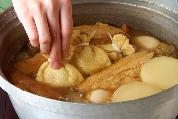 からしみそでいただくおでん, 名古屋八丁みそおでん, おでんのみそチーズグラタン, おでんで作る炊き込みご飯