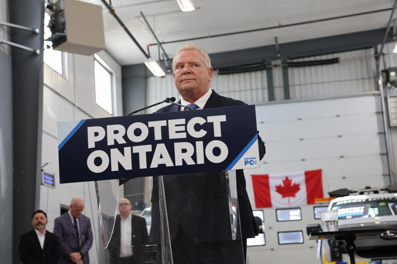 Why Ford called an election in Ontario Ford's warning, An outspoken critic of the President, The situation spiralled quickly, Getting things under control, He made fun of Liberation Day, Ford had really toned down his rhetoric, The March 14th meeting in Washington, Lowering the temperature, America’s Termination Day, Revelations from Ford, Lutnick is clueless about April 2nd, “Let’s fasten our seatbelt and let's get ready”, “He calls it Liberation Day”, What is Trump planning?, Worries about new auto tariffs, “We should not be tariffed whatsoever”, Making a larger omelette with the US, No exemptions on April 2nd, Worried about more tariffs, How Ford wants to respond, Trump's tariffs caused chaos in the stock market, Ford's comments after Liberation Day, If Canadian goes down, so does the United States