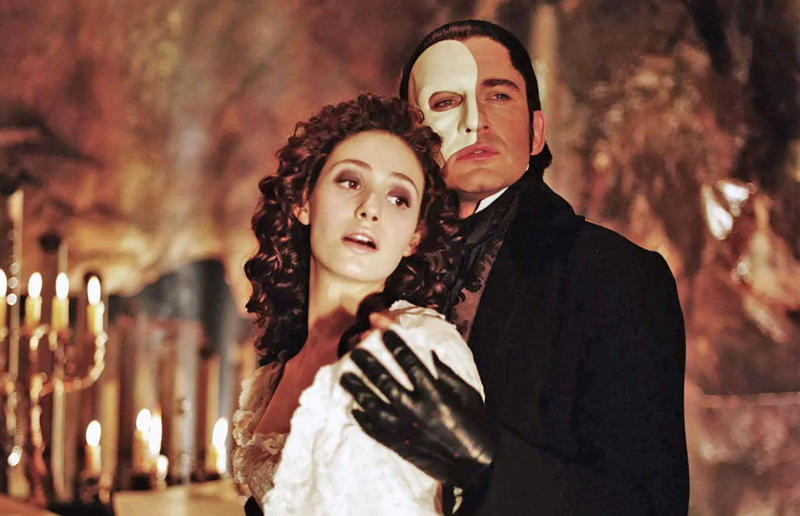 23. The Phantom of the Opera: $258 million (£202m) 25. Sweeney Todd: The Demon Barber of Fleet Street: 4 million (£181m), 24. Dreamgirls: 3 million (£188m), 23. The Phantom of the Opera: 8 million (£199m), 20. Hairspray: 0 million (£240m), 19. Mary Poppins: 6 million (£244m), 18. Moulin Rouge!: 0 million (£247m), 17. Oliver!: 9 million (£262m), 16. High School Musical 3: Senior Year: 1 million (£287m), 15. Mary Poppins Returns: 9 million (£339m), 14. West Side Story: 1 million (£356m), 13. Mamma Mia! Here We Go Again: 7 million (£384m), 12. Chicago: 8 million (£416m), 11. The Greatest Showman: 0 million (£433m), 10. La La Land: 8 million (£454m), 9. Les Misérables: 9 million (£471m), 8. Wonka: 7 million (£508m), 7. The Rocky Horror Picture Show: 3 million (£512m), 6. My Fair Lady: 3 million (£567m), 5. Wicked: 4 million (£568m), 4. Charlie and the Chocolate Factory: 8 million (£594m), 3. Grease: 5 million (£599m), 2. Mamma Mia!: 4 million (£691m)