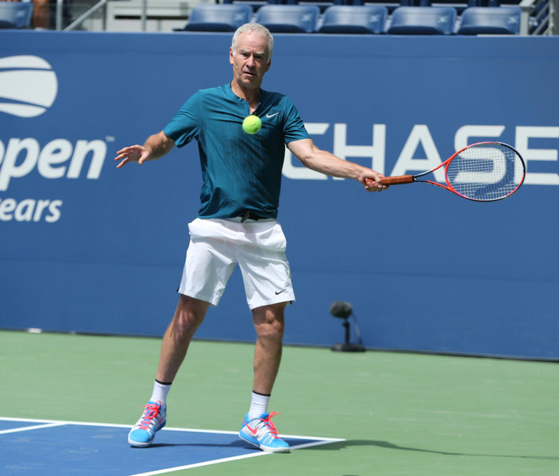 8. John McEnroe 10. Steffi Graf vs Monica Seles, 9. Jimmy Connors vs John McEnroe, 7. Serena Williams vs Venus Williams, 6. Pete Sampras vs Andre Agassi, 5. Björn Borg vs John McEnroe, 3. Novak Djokovic vs Roger Federer, 2. Rafael Nadal vs Roger Federer