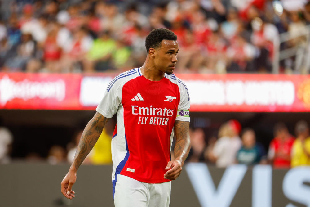 43. Gabriel Magalhães – £99,450.00 per week / £5,171,400 per year 15. Sven Botman – Newcastle United, 14. Joachim Andersen – Fulham, 12. Cristian Romero – Tottenham Hotspur, 11. Marc Guehi – Crystal Palace, 10. Manuel Akanji – Manchester City, 8. Jan Paul van Hecke – Brighton & Hove Albion, 7. Micky van de Ven – Tottenham Hotspur, 6. Rúben Dias – Manchester City, 4. Ibrahima Konaté – Liverpool, 3. Gabriel – Arsenal, 2. William Saliba – Arsenal