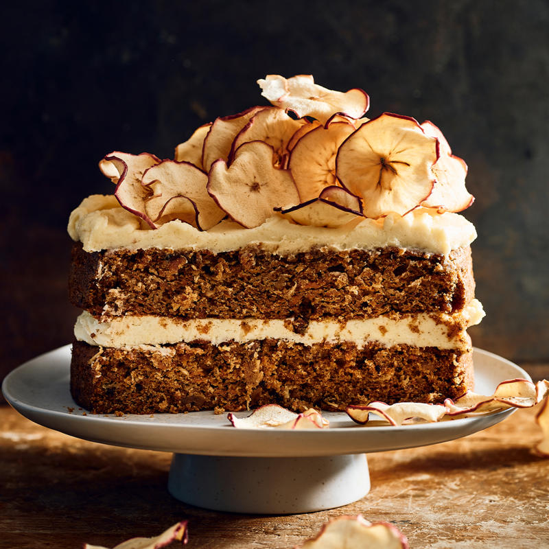 Apple cake recipes,          Apple carrot cake      ,          Simple apple loaf cake      ,          Chai-spiced apple crumble cake      ,          Apple and cinnamon crumble cake with cinnamon anglaise      ,          Pure apple cake with golden syrup custard      ,          Apple tea cake      ,          Buttery apple cinnamon loaves      ,          Apple ginger cakes with lemon icing      ,          Toffee apple cake      ,          Caramel apple crumble cake      ,          Little ginger cakes with lemon drizzle      ,          Spiced apple cupcakes      ,          Spiced apple stack with toffee apples      ,          Spicy apple tea cake      ,          Apple sour cream cake      ,          Sicilian almond, apple and ricotta cake with pecans      ,          Apple cream cake      ,          Apple custard cake      ,          Mini apple cinnamon cakes      ,          Apple “cake” with vanilla syrup      ,          Apple cake with burnt butter frosting      ,          Apple cake      ,          Apple cake with brandy butterscotch sauce      ,          Chocolate apple cake      ,          Apple custard teacakes      ,          Apple almond cake      ,          Spiced apple stack cake      ,          Apple cinnamon tea loaves      , Retro apple bake, Apple muffin recipes