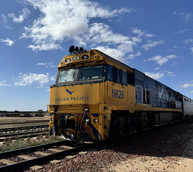      Sign up to The Getaway newsletter   , Life on board the Indian Pacific, Exploring the outback, The town with just 5 residents, Saying goodbye,      A once-in-a-lifetime trip   