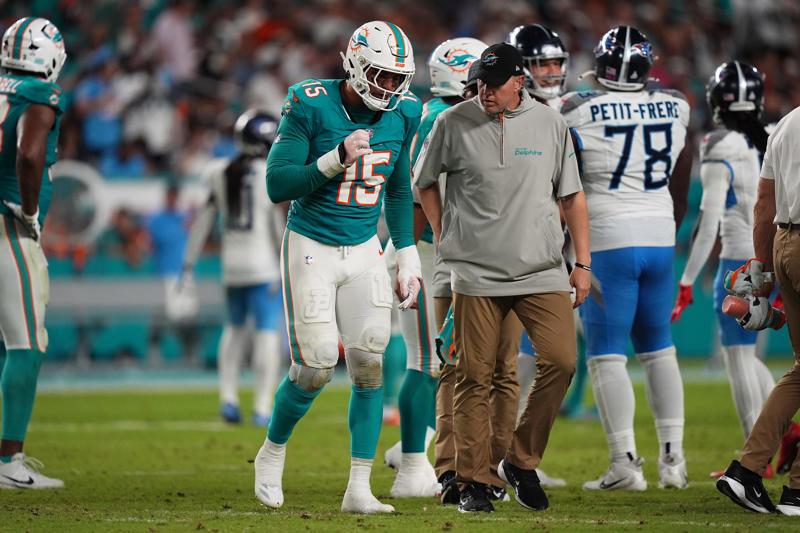 Zach Sieler’s master class is in session, Is Zach Wilson the answer to a key question?, Can this Dolphins secondary hold up?, Speaking of Tyreek Hill …, Did we forget about the offensive line?, About this culture-change thing in Miami …, Welcome back, Bradley Chubb and Jaelan Phillips, Will Mike McDaniel and Chris Grier remain in control?