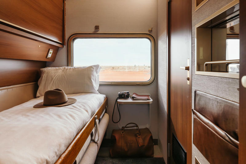      Sign up to The Getaway newsletter   , Life on board the Indian Pacific, Exploring the outback, The town with just 5 residents, Saying goodbye,      A once-in-a-lifetime trip   