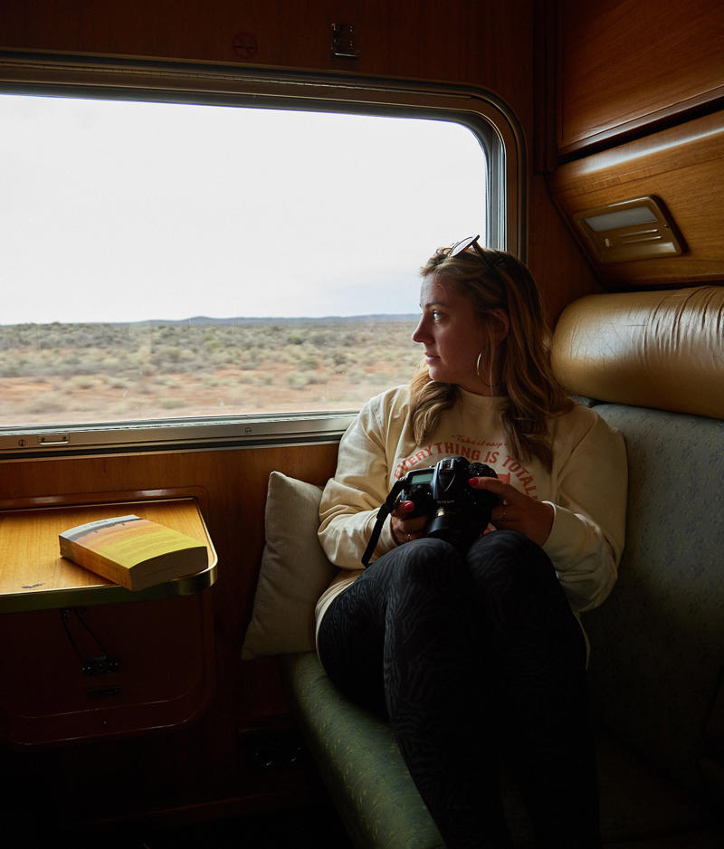      Sign up to The Getaway newsletter   , Life on board the Indian Pacific, Exploring the outback, The town with just 5 residents, Saying goodbye,      A once-in-a-lifetime trip   