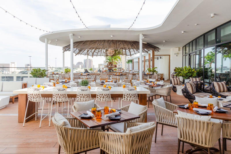 Topside at the Beacon , WEST PALM BEACH, Bar Capri, RH Rooftop at Restoration Hardware, Top of the Rox, Banko Cantina , Spruzzo at The Ben, Treehouse at Canopy by Hilton, DELRAY BEACH, Rosewater Rooftop by Akira Back