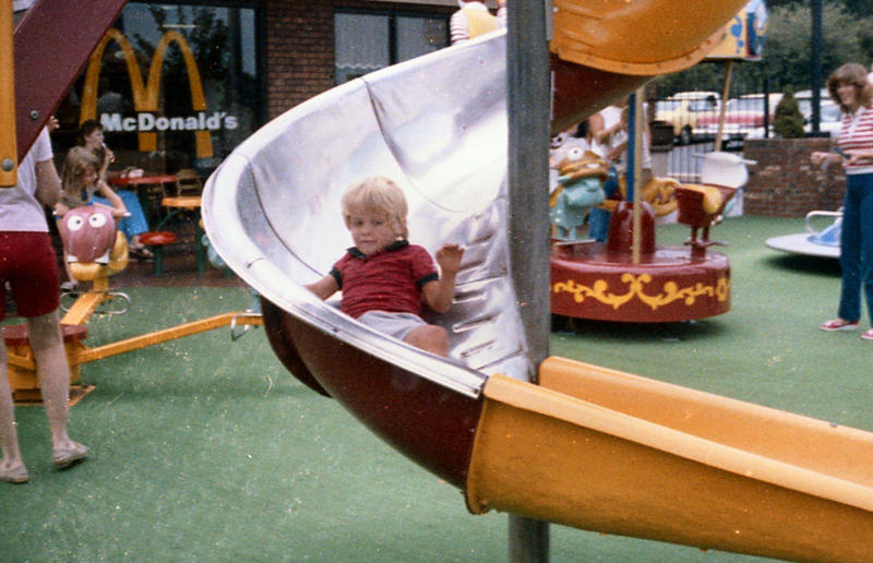 Endless fun for kids In pictures: McDonald's in the 1980s, Old-school signage, Differing styles, A move towards simpler signs, A slice of history, Golden exterior, The same, but different, Striking appearances, The rise of the drive-thru, A change in (exterior) pace, City branches, Outdoor space aplenty, Endless fun for kids, A place to hang out, Busy preparation areas, Recycling systems, Menu highlights, Item checklist, The Chicken McNuggets phenomenon, Coupon craze, McDonald’s in Tokyo, Japan, Menus in Tokyo, Japan, Global openings, Colourful uniforms, Service with a smile, Mascots were everywhere, A push for evening meals, Royal window displays, Esteemed guests, Presidential visits