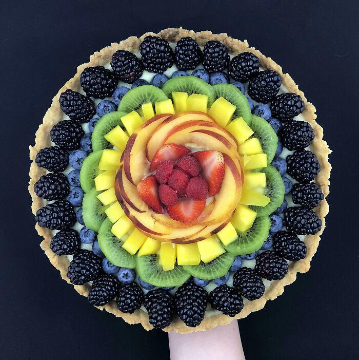 #15 Homemade Rainbow Fruit Tart #1 Homemade Cactus Cupcakes, #3 Homemade Lemon Pie, #5 Hand Painted Citrus Macarons, #7 Homemade French Macarons, #9 Homemade Honey BBQ Chicken Pot Pie, #11 Homemade Succulent Cupcakes, #13 Grandmas Delicious 21 Layer Jello, #15 Homemade Rainbow Fruit Tart, #17 Homemade Vanilla Toffee Scrabble Birthday Cake With Chocolate Buttercream, Caramel, And Banana, #19 Homemade Poached Rhubarb Frangipane Tart, #21 Homemade Cheeses!, #23 Homemade Breakfast Sugar Cookies, #25 Homemade Focaccia Landscape, #27 Homemade Kraken Pie, #31 Homemade Cheese, Meat, Fruit, Nut Platter For My Wife's 30th Birthday, #33 Homemade 5 Shades Of Crispy Chicken, #35 Homemade Korean Cream Cheese Garlic Bread, #37 Homemade Fresh Tagliatelle, Butter Poached Lobster, Morel-Lobster Cream Sauce, #39 Homemade Buttercream Succulent Cupcakes, #41 Homemade Donuts (Filled With Guava, Vanilla Custard, And Chocolate Ganache), #43 Homemade Macarons And Ma-Raccoons., #45 Homemade Churro With Dulce De Leche Cake, #47 Homemade Sourdough Bread, #49 Homemade The United States Of Christmas Cookies