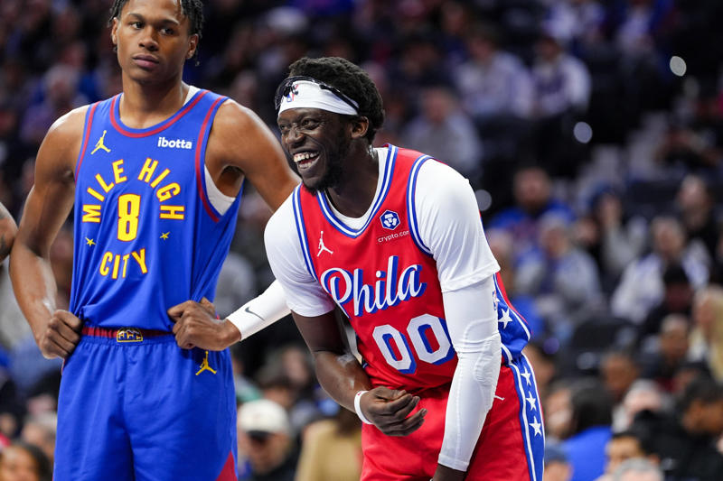 1. James Harden / PG / LA Clippers / Player Option, 2. LeBron James / SF / LA Lakers / Player Option, 3. Julius Randle / PF / Minnesota / Player Option, 4. Myles Turner / C / Indiana, 5. Josh Giddey / PG / Chicago / Restricted, 6. Jonathan Kuminga / SF / Golden State / Restricted, 7. Malik Beasley / SG / Detroit, 8. Santiago Aldama / PF / Memphis / Restricted, 9. Cam Thomas / SG / Brooklyn / Restricted, 10. Kelly Oubre / SF / Philadelphia / Player Option, 11. Brook Lopez / C / Milwaukee, 12. Ty Jerome / SG / Cleveland, 13. Bobby Portis / PF / Milwaukee / Player Option, 14. Nickeil Alexander-Walker / SG / Minnesota, 15. Caris LeVert / SG / Atlanta, 16. Clint Capela / C / Atlanta, 17. Moritz Wagner / C / Orlando / Team Option, 18. Quentin Grimes / SG / Philadelphia / Restricted, 19. Dorian Finney-Smith / PF / LA Lakers / Player Option, 20. Gary Trent Jr / SG / Milwaukee, 21. Al Horford / C / Boston, 22. Tyus Jones / PG / Phoenix, 23. D'Angelo Russell / PG / Brooklyn, 24. Russell Westbrook / PG / Denver, 25. Chris Paul / PG / San Antonio, 26. Luke Kennard / SG / Memphis, 27. Dennis Schroeder / PG / Detroit, 28. Keon Ellis / SG / Sacramento / Team Option, 29. Guerschon Yabusele / PF / Philadelphia, 30. Tim Hardaway Jr. / SG / Detroit, 31. Spencer Dinwiddie / PG / Dallas, 32. Luke Kornet / C / Boston, 33. Amir Coffey / SG / LA Clippers, 34. Bruce Brown / SG / New Orleans, 35. Precious Achiuwa / C / New York, 36. Tre Jones / PG / Chicago, 37. Chris Boucher / PF / Toronto, 38. Jake LaRavia / PF / Sacramento, 39. Larry Nance Jr. / PF / Atlanta, 40. Taurean Prince / PF / Milwaukee, 41. Tre Mann / PG / Charlotte / Restricted, 42. Kevon Looney / C / Golden State, 43. Mason Plumlee / C / Phoenix, 44. Gary Payton II / SG / Golden State, 45. Malcolm Brogdon / PG / Washington, 46. Jaxson Hayes / C / LA Lakers, 47. Jaylin Williams / PF / Oklahoma City / Team Option, 48. Kevin Porter / SG / Milwaukee, 49. Ben Simmons / PG / Brooklyn, 50. Gui Santos / PF / Golden State, 51. Vasilije Micic / PG / Phoenix / Team Option, 52. Cameron Payne / PG / New York, 53. Paul Reed / C / Detroit, 54. Dalano Banton / PG / Portland, 55. Nicolas Batum / PF / LA Clippers, 56. Trey Lyles / PF / Sacramento, 57. Thomas Bryant / C / Indiana, 58. Garrison Mathews / SG / Atlanta, 59. Gary Harris / SG / Orlando, 60. Bojan Bogdanovic / SF / Brooklyn, 61. Monte Morris / PG / Phoenix, 62. Jae'Sean Tate / SF / Houston, 63. Kyle Lowry / PG / Philadelphia, 64. Talen Horton-Tucker / SF / Chicago, 65. Trendon Watford / PF / Brooklyn, 66. Eric Gordon / SG / Philadelphia / Player Option, 67. Day'Ron Sharpe / C / Brooklyn / Restricted, 68. Ziaire Williams / SF / Brooklyn / Restricted, 69. BJ Boston / SG / New Orleans, 70. Javonte Green / SF / New Orleans, 71. Delon Wright / PG / New York, 72. Daniel Theis / C, 73. Sandro Mamukelashvili / C / San Antonio, 74. Jabari Walker / SF / Portland, 75. Lindy Waters III / SG / Detroit, 76. Jericho Sims / C / Milwaukee, 77. Markelle Fultz / PG / Sacramento, 78. Jordan Goodwin / PG / LA Lakers / Team Option, 79. Ajay Mitchell / SG / Oklahoma City, 80. Alec Burks / SG / Miami, 81. De'Anthony Melton / SG / Brooklyn, 82. Dante Exum / PG / Dallas, 83. Marvin Bagley / C / Memphis, 84. Cam Reddish / SF / Charlotte, 85. Bones Hyland / PG / LA Clippers / Restricted, 86. Luka Garza / C / Minnesota / Team Option, 87. Cory Joseph / PG / Orlando, 88. Aaron Holiday / PG / Houston / Team Option, 89. Seth Curry / SG / Charlotte, 90. Isaiah Jackson / C / Indiana / Restricted, 91. DeAndre Jordan / C / Denver, 92. Markieff Morris / PF / LA Lakers, 93. Christian Koloko / C / LA Lakers, 94. Jordan McLaughlin / PG / San Antonio, 95. Trevelin Queen / SG / Orlando, 96. Mo Bamba / C, 97. Jeff Green / PF / Houston, 98. Josh Minott / SF / Minnesota / Team Option, 99. Josh Richardson / SG