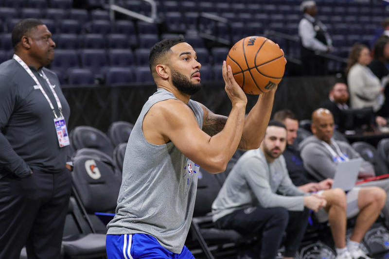 1. James Harden / PG / LA Clippers / Player Option, 2. LeBron James / SF / LA Lakers / Player Option, 3. Julius Randle / PF / Minnesota / Player Option, 4. Myles Turner / C / Indiana, 5. Josh Giddey / PG / Chicago / Restricted, 6. Jonathan Kuminga / SF / Golden State / Restricted, 7. Malik Beasley / SG / Detroit, 8. Santiago Aldama / PF / Memphis / Restricted, 9. Cam Thomas / SG / Brooklyn / Restricted, 10. Kelly Oubre / SF / Philadelphia / Player Option, 11. Brook Lopez / C / Milwaukee, 12. Ty Jerome / SG / Cleveland, 13. Bobby Portis / PF / Milwaukee / Player Option, 14. Nickeil Alexander-Walker / SG / Minnesota, 15. Caris LeVert / SG / Atlanta, 16. Clint Capela / C / Atlanta, 17. Moritz Wagner / C / Orlando / Team Option, 18. Quentin Grimes / SG / Philadelphia / Restricted, 19. Dorian Finney-Smith / PF / LA Lakers / Player Option, 20. Gary Trent Jr / SG / Milwaukee, 21. Al Horford / C / Boston, 22. Tyus Jones / PG / Phoenix, 23. D'Angelo Russell / PG / Brooklyn, 24. Russell Westbrook / PG / Denver, 25. Chris Paul / PG / San Antonio, 26. Luke Kennard / SG / Memphis, 27. Dennis Schroeder / PG / Detroit, 28. Keon Ellis / SG / Sacramento / Team Option, 29. Guerschon Yabusele / PF / Philadelphia, 30. Tim Hardaway Jr. / SG / Detroit, 31. Spencer Dinwiddie / PG / Dallas, 32. Luke Kornet / C / Boston, 33. Amir Coffey / SG / LA Clippers, 34. Bruce Brown / SG / New Orleans, 35. Precious Achiuwa / C / New York, 36. Tre Jones / PG / Chicago, 37. Chris Boucher / PF / Toronto, 38. Jake LaRavia / PF / Sacramento, 39. Larry Nance Jr. / PF / Atlanta, 40. Taurean Prince / PF / Milwaukee, 41. Tre Mann / PG / Charlotte / Restricted, 42. Kevon Looney / C / Golden State, 43. Mason Plumlee / C / Phoenix, 44. Gary Payton II / SG / Golden State, 45. Malcolm Brogdon / PG / Washington, 46. Jaxson Hayes / C / LA Lakers, 47. Jaylin Williams / PF / Oklahoma City / Team Option, 48. Kevin Porter / SG / Milwaukee, 49. Ben Simmons / PG / Brooklyn, 50. Gui Santos / PF / Golden State, 51. Vasilije Micic / PG / Phoenix / Team Option, 52. Cameron Payne / PG / New York, 53. Paul Reed / C / Detroit, 54. Dalano Banton / PG / Portland, 55. Nicolas Batum / PF / LA Clippers, 56. Trey Lyles / PF / Sacramento, 57. Thomas Bryant / C / Indiana, 58. Garrison Mathews / SG / Atlanta, 59. Gary Harris / SG / Orlando, 60. Bojan Bogdanovic / SF / Brooklyn, 61. Monte Morris / PG / Phoenix, 62. Jae'Sean Tate / SF / Houston, 63. Kyle Lowry / PG / Philadelphia, 64. Talen Horton-Tucker / SF / Chicago, 65. Trendon Watford / PF / Brooklyn, 66. Eric Gordon / SG / Philadelphia / Player Option, 67. Day'Ron Sharpe / C / Brooklyn / Restricted, 68. Ziaire Williams / SF / Brooklyn / Restricted, 69. BJ Boston / SG / New Orleans, 70. Javonte Green / SF / New Orleans, 71. Delon Wright / PG / New York, 72. Daniel Theis / C, 73. Sandro Mamukelashvili / C / San Antonio, 74. Jabari Walker / SF / Portland, 75. Lindy Waters III / SG / Detroit, 76. Jericho Sims / C / Milwaukee, 77. Markelle Fultz / PG / Sacramento, 78. Jordan Goodwin / PG / LA Lakers / Team Option, 79. Ajay Mitchell / SG / Oklahoma City, 80. Alec Burks / SG / Miami, 81. De'Anthony Melton / SG / Brooklyn, 82. Dante Exum / PG / Dallas, 83. Marvin Bagley / C / Memphis, 84. Cam Reddish / SF / Charlotte, 85. Bones Hyland / PG / LA Clippers / Restricted, 86. Luka Garza / C / Minnesota / Team Option, 87. Cory Joseph / PG / Orlando, 88. Aaron Holiday / PG / Houston / Team Option, 89. Seth Curry / SG / Charlotte, 90. Isaiah Jackson / C / Indiana / Restricted, 91. DeAndre Jordan / C / Denver, 92. Markieff Morris / PF / LA Lakers, 93. Christian Koloko / C / LA Lakers, 94. Jordan McLaughlin / PG / San Antonio, 95. Trevelin Queen / SG / Orlando, 96. Mo Bamba / C, 97. Jeff Green / PF / Houston, 98. Josh Minott / SF / Minnesota / Team Option, 99. Josh Richardson / SG