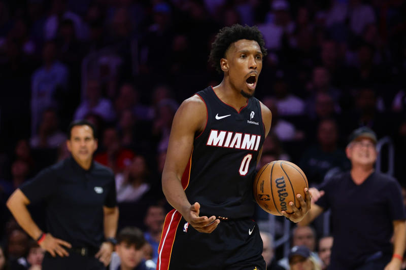 1. James Harden / PG / LA Clippers / Player Option, 2. LeBron James / SF / LA Lakers / Player Option, 3. Julius Randle / PF / Minnesota / Player Option, 4. Myles Turner / C / Indiana, 5. Josh Giddey / PG / Chicago / Restricted, 6. Jonathan Kuminga / SF / Golden State / Restricted, 7. Malik Beasley / SG / Detroit, 8. Santiago Aldama / PF / Memphis / Restricted, 9. Cam Thomas / SG / Brooklyn / Restricted, 10. Kelly Oubre / SF / Philadelphia / Player Option, 11. Brook Lopez / C / Milwaukee, 12. Ty Jerome / SG / Cleveland, 13. Bobby Portis / PF / Milwaukee / Player Option, 14. Nickeil Alexander-Walker / SG / Minnesota, 15. Caris LeVert / SG / Atlanta, 16. Clint Capela / C / Atlanta, 17. Moritz Wagner / C / Orlando / Team Option, 18. Quentin Grimes / SG / Philadelphia / Restricted, 19. Dorian Finney-Smith / PF / LA Lakers / Player Option, 20. Gary Trent Jr / SG / Milwaukee, 21. Al Horford / C / Boston, 22. Tyus Jones / PG / Phoenix, 23. D'Angelo Russell / PG / Brooklyn, 24. Russell Westbrook / PG / Denver, 25. Chris Paul / PG / San Antonio, 26. Luke Kennard / SG / Memphis, 27. Dennis Schroeder / PG / Detroit, 28. Keon Ellis / SG / Sacramento / Team Option, 29. Guerschon Yabusele / PF / Philadelphia, 30. Tim Hardaway Jr. / SG / Detroit, 31. Spencer Dinwiddie / PG / Dallas, 32. Luke Kornet / C / Boston, 33. Amir Coffey / SG / LA Clippers, 34. Bruce Brown / SG / New Orleans, 35. Precious Achiuwa / C / New York, 36. Tre Jones / PG / Chicago, 37. Chris Boucher / PF / Toronto, 38. Jake LaRavia / PF / Sacramento, 39. Larry Nance Jr. / PF / Atlanta, 40. Taurean Prince / PF / Milwaukee, 41. Tre Mann / PG / Charlotte / Restricted, 42. Kevon Looney / C / Golden State, 43. Mason Plumlee / C / Phoenix, 44. Gary Payton II / SG / Golden State, 45. Malcolm Brogdon / PG / Washington, 46. Jaxson Hayes / C / LA Lakers, 47. Jaylin Williams / PF / Oklahoma City / Team Option, 48. Kevin Porter / SG / Milwaukee, 49. Ben Simmons / PG / Brooklyn, 50. Gui Santos / PF / Golden State, 51. Vasilije Micic / PG / Phoenix / Team Option, 52. Cameron Payne / PG / New York, 53. Paul Reed / C / Detroit, 54. Dalano Banton / PG / Portland, 55. Nicolas Batum / PF / LA Clippers, 56. Trey Lyles / PF / Sacramento, 57. Thomas Bryant / C / Indiana, 58. Garrison Mathews / SG / Atlanta, 59. Gary Harris / SG / Orlando, 60. Bojan Bogdanovic / SF / Brooklyn, 61. Monte Morris / PG / Phoenix, 62. Jae'Sean Tate / SF / Houston, 63. Kyle Lowry / PG / Philadelphia, 64. Talen Horton-Tucker / SF / Chicago, 65. Trendon Watford / PF / Brooklyn, 66. Eric Gordon / SG / Philadelphia / Player Option, 67. Day'Ron Sharpe / C / Brooklyn / Restricted, 68. Ziaire Williams / SF / Brooklyn / Restricted, 69. BJ Boston / SG / New Orleans, 70. Javonte Green / SF / New Orleans, 71. Delon Wright / PG / New York, 72. Daniel Theis / C, 73. Sandro Mamukelashvili / C / San Antonio, 74. Jabari Walker / SF / Portland, 75. Lindy Waters III / SG / Detroit, 76. Jericho Sims / C / Milwaukee, 77. Markelle Fultz / PG / Sacramento, 78. Jordan Goodwin / PG / LA Lakers / Team Option, 79. Ajay Mitchell / SG / Oklahoma City, 80. Alec Burks / SG / Miami, 81. De'Anthony Melton / SG / Brooklyn, 82. Dante Exum / PG / Dallas, 83. Marvin Bagley / C / Memphis, 84. Cam Reddish / SF / Charlotte, 85. Bones Hyland / PG / LA Clippers / Restricted, 86. Luka Garza / C / Minnesota / Team Option, 87. Cory Joseph / PG / Orlando, 88. Aaron Holiday / PG / Houston / Team Option, 89. Seth Curry / SG / Charlotte, 90. Isaiah Jackson / C / Indiana / Restricted, 91. DeAndre Jordan / C / Denver, 92. Markieff Morris / PF / LA Lakers, 93. Christian Koloko / C / LA Lakers, 94. Jordan McLaughlin / PG / San Antonio, 95. Trevelin Queen / SG / Orlando, 96. Mo Bamba / C, 97. Jeff Green / PF / Houston, 98. Josh Minott / SF / Minnesota / Team Option, 99. Josh Richardson / SG