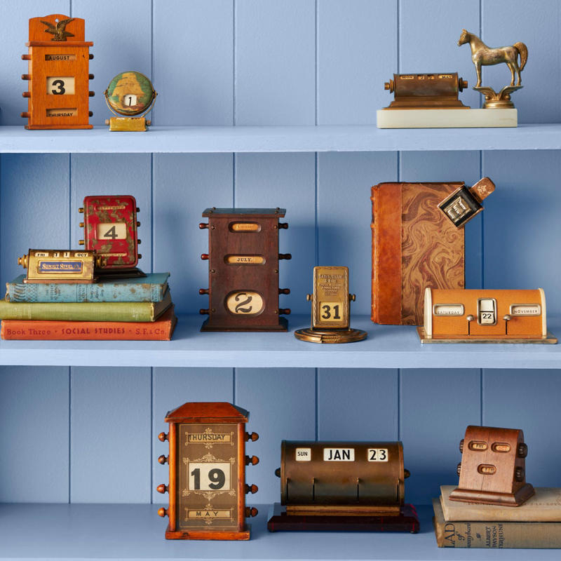 Pyrex Butter Dishes , Perpetual Calendars , Fishing Creels , Spirit Levels, Ceramic Match Strikers , L.L. Bean Tote Bags