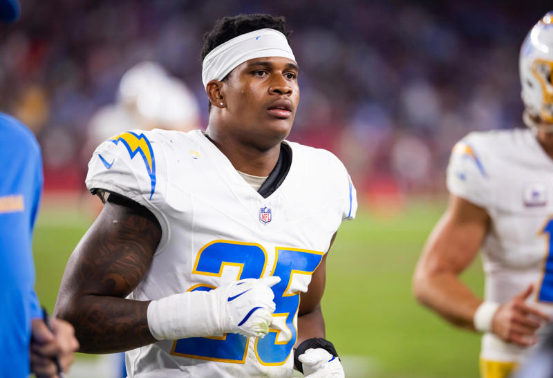 Arizona Cardinals: LB Akeem Davis-Gaither , Atlanta Falcons: QB Michael Penix Jr., Baltimore Ravens: OLB Tavius Robinson, Buffalo Bills: WR Keon Coleman, Carolina Panthers: QB Bryce Young, Chicago Bears: QB Caleb Williams, Cincinnati Bengals: CB Dax Hill, Cleveland Browns: DE Isaiah McGuire, Dallas Cowboys: Edge Donovan Ezeiruaku, Denver Broncos: WR Troy Franklin , Detroit Lions: OG Christian Mahogany, Green Bay Packers: LB Edgerrin Cooper, Houston Texans: WR Jayden Higgins, Indianapolis Colts: DE Laiatu Latu, Jacksonville Jaguars: TE Brenton Strange, Kansas City Chiefs: DB Jaden Hicks , Las Vegas Raiders: C Jackson Powers-Johnson, Los Angeles Chargers: LB Junior Colson, Los Angeles Rams: WR Tutu Atwell, Miami Dolphins: WR Malik Washington, Minnesota Vikings: S Joshua Metellus, New England Patriots: EDGE Keion White, New Orleans Saints: TE Juwan Johnson, New York Giants: WR Jalin Hyatt, New York Jets: RB Braelon Allen, Philadelphia Eagles: OLB Jalyx Hunt, Pittsburgh Steelers: TE Pat Freiermuth, San Francisco 49ers: RB Isaac Guerendo, Seattle Seahawks: DT Byron Murphy II, Tampa Bay Buccaneers: EDGE Yaya Diaby, Tennessee Titans: TE Chigoziem Okonkwo, Washington Commanders: WR Luke McCaffrey