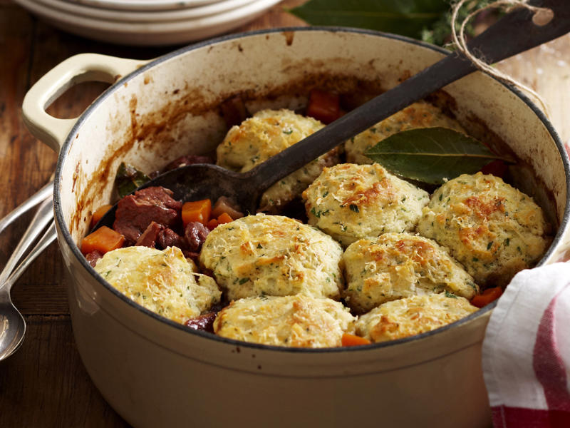 The best cuts for slow cooked beef recipes, Slow cooking tips, 41 slow cooked beef recipes, Beef and mushroom pies , Traditional beef casserole , Beef curry pie , Slow cooker beef ragu , Slow-cooker massaman beef curry , Pulled beef ragu with spaghetti , Braised beef cheeks in red wine , Slow-cooker beer and thyme beef cheeks , Beef shiraz pies , Beef pörkölt stew with tarhonya , Osso buco with gremolata , Braised beef cheeks with minted carrot puree , Provencal beef stew , Coffee and cardamon brisket , Chilli con carne with corn dumplings , Hearty beef and barley casserole , Miso beef short rib & pumpkin hotpot , Braised beef brisket , Beef in red wine , Slow-cooked Mexican beef chilli mole , Slow-cooked italian beef casserole , Slow-cooked beef and mushroom casserole , More brilliant beef recipes, Salads to serve with these beef recipes