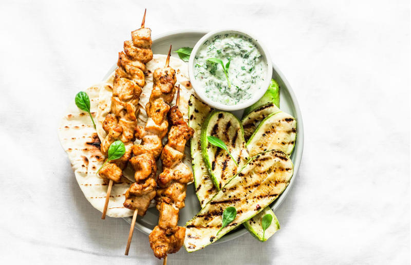90. Peri peri chicken, Mozambique, 89. Sauerbraten, Germany, 88. Massaman, Thailand, 87. Spanakopita, Cyprus and Greece, 86. Cassoulet, France, 85. Banitsa, Bulgaria, 84. Barramundi, Australia, 83. Pastel de choclo, Chile, 82. Mole, Mexico, 81. Borscht, Ukraine, 80. Plov, Uzbekistan, 79. Bunny chow, South Africa, 78. Käsespätzle/ Käsknöpfle, Central Europe, 77. Chicken rice, Singapore, 76. Adobo, Philippines, 75. Rösti, Switzerland, 74. Falafel, Middle East, 73. Hoppers, Sri Lanka, 72. Nasi lemak, Malaysia, 71. Pupusa, El Salvador, 70. Beef rendang, Indonesia, 69. Tortilla de patatas, Spain, 68. French onion soup, France, 67. Colcannon, Ireland, 66. Bobotie, South Africa, 65. Haggis, Scotland, 64. Tamales, Central and South America, 63. Wiener schnitzel, Austria, 62. Feijoada, Brazil, 61. Souvlaki, Greece, 60. Laksa, Malaysia, 59. Clam chowder, USA, 58. Raclette, Switzerland, 57. Smørrebrød, Denmark, 56. Jollof rice, West Africa, 55. Poutine, Canada, 54. Goulash, Hungary, 53. Pho, Vietnam, 52. Biryani, India, 51. Arepa, Colombia and Venezuela, 50. Shawarma, Middle East, 49. Beef stroganoff, Russia, 48. Som tam, Laos, 47. Cacio e pepe, Italy, 46. Bouillabaisse, France, 45. Khachapuri, Georgia, 44. Ceviche, Peru, 43. Quesadilla, Mexico, 42. Masala dosa, India, 41. Moules frites, Belgium, 40. Köttbullar, Sweden, 39. Welsh rarebit, Wales, 38. Pierogi, Poland, 37. Poke, USA, 36. Tagine, Morocco, 35. Dim sum, China, 34. Gumbo, USA, 33. Kebab, Turkey, 32. Jerk chicken, Jamaica, 31. Singapore noodles, Hong Kong, 30. Asado, Argentina, 29. Beef Wellington, England, 28. Moussaka, Greece, 27. Tahdig, Iran, 26. Murgh makhani, India, 25. Gnocchi, Italy, 24. Sushi, Japan, 23. Texas-style barbecue, USA, 22. Fish and chips, UK, 21. Carbonara, Italy, 20. Tom yum soup, Thailand, 19. Cataplana, Portugal, 18. Mezze, Middle East, 17. Pad Thai, Thailand, 16. Steak frites, France, 15. Shakshuka, Middle East, 14. Tapas, Spain, 13. Gua bao, Taiwan, 12. Boeuf bourguignon, France, 11. Peking duck, China, 10. Chicken parmigiana, USA, 9. Bibimbap, South Korea, 8. Paella, Spain, 7. Tacos, Mexico, 6. Southern fried chicken, USA, 5. Sausage and mash, UK, 4. Ragù alla Bolognese, Italy, 3. Ramen, Japan, 2. Hamburger, USA