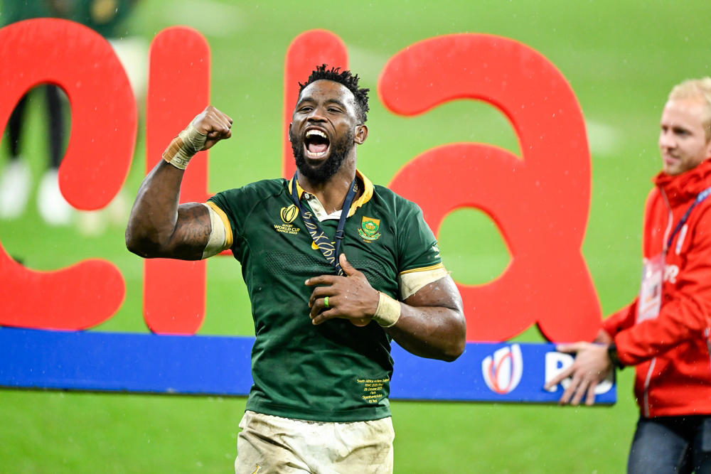 5. Siya Kolisi – £651,750 per year 20. Handré Pollard – £481,900 per year, 19. Tom Trbojevic – £488,010 per year, 18. James Tedesco – £488,010 per year, 17. Nicholas Hynes – £488,010 per year, 16. Steven Luatua – £489,800 per year, 15. Payne Haas – £493,750 per year, 14. Tino Fa’asuamaleaui – £493,750 per year, 13. Daly Cherry-Evans – £493,750 per year, 12. Mitchell Moses – £496,120 per year, 11. Cameron Munster – £498,490 per year, 10. Nathan Cleary – £498,490 per year, 9. Kalyn Ponga – £503,230 per year, 8. Antoine Dupont – £553,000 per year, 7. Maro Itoje – £632,000 per year, 6. Dan Biggar – £632,000 per year, 5. Siya Kolisi – £651,750 per year, 4. Faf de Klerk – £711,000 per year, 3. Cheslin Kolbe – £737,070 per year, 2. Finn Russell – £790,000 per year, 1. Owen Farrell – £791,580 per year
