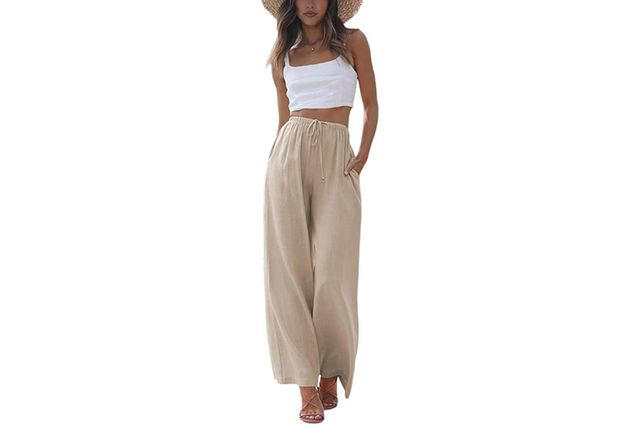 Anrabess Wide-leg Palazzo Pants, Anrabess Wide-leg Palazzo Pants, More Comfy Palazzo Pants to Shop:, Faleave Cotton-linen Palazzo Pants, Xiaoxuemeng Wide-leg Palazzo Pants, Tarse Cropped Palazzo Pants, Anrabess Wide-leg Palazzo Pants, Tba Tapered Lantern Pants