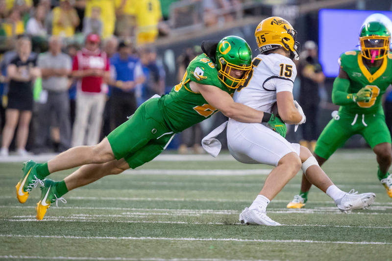 Oregon Ducks' 2026 Addressed Recruiting Needs, Honorable Mention Positions of Need, No. 4 Position of Need — Cornerback, No. 3 Position of Need — Wide Receiver, No. 2 Position of Need — Edge Rusher, No. 1 Position of Need — Linebacker