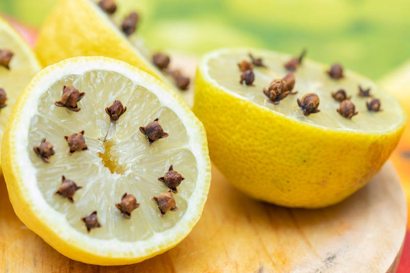 5) Make an Air Freshener 1) Clean a Cutting Board, 2) Refresh Your Oven Door, 3) Deodorize a Garbage Disposal, 4) Polish Glassware, 5) Make an Air Freshener, 7) Shine Metal, 10) Wipe Down Your Stovetop, 11) Fix Stained Containers, 13) Clean a Cheese Grater, 14) Tackle Build-up on Pots and Pans